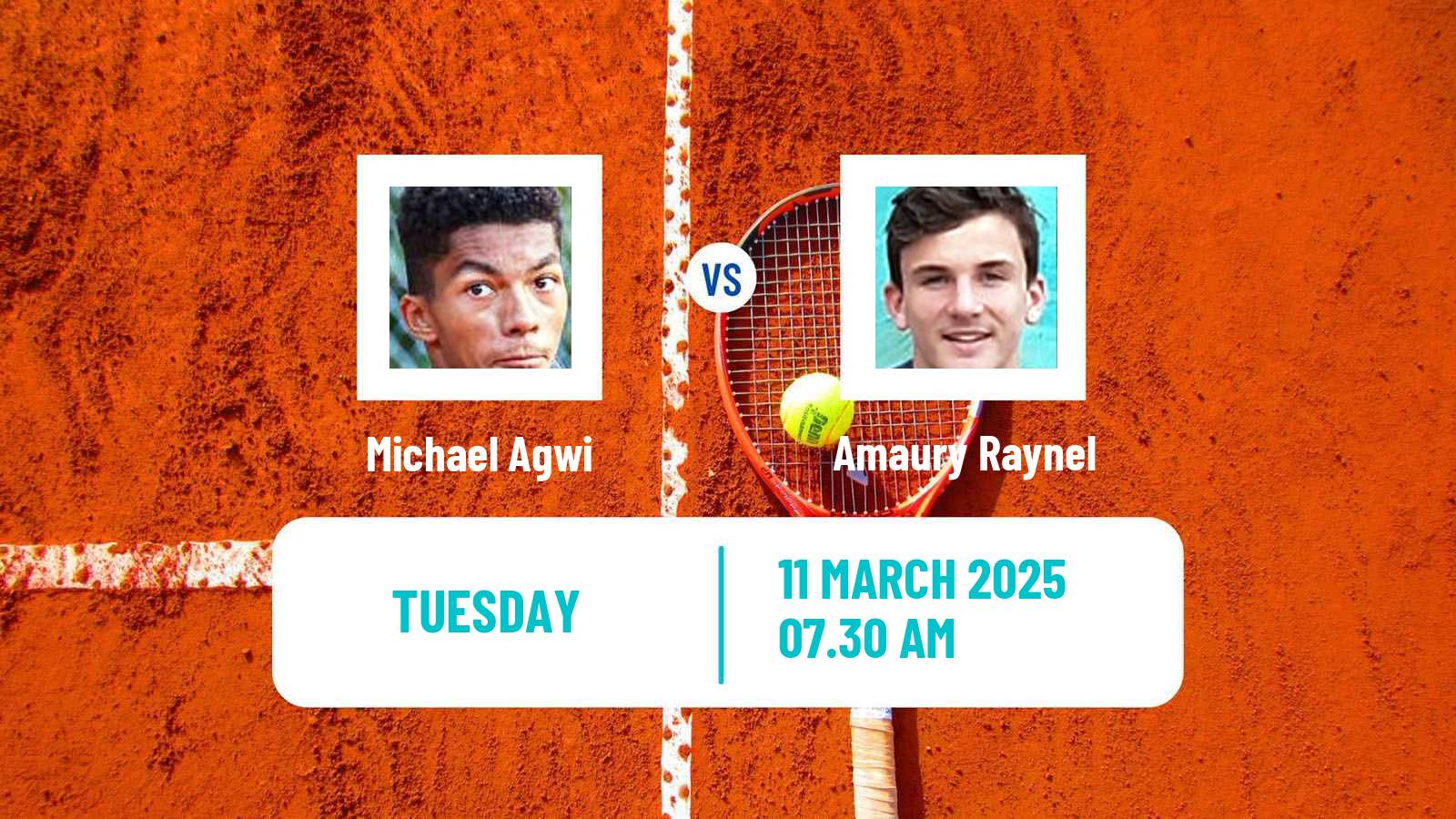Tennis ITF M25 Creteil Men Michael Agwi - Amaury Raynel