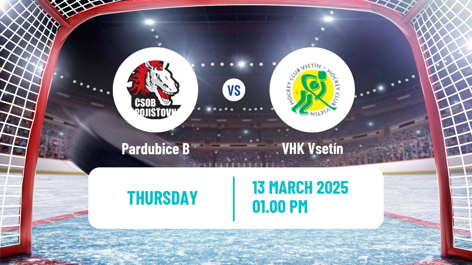 Hockey Czech Chance Liga Pardubice B - Vsetín