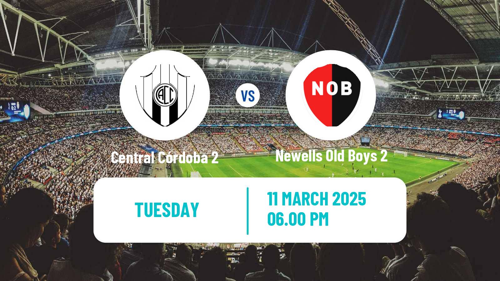 Soccer Argentinian Reserve League Central Córdoba 2 - Newells Old Boys 2