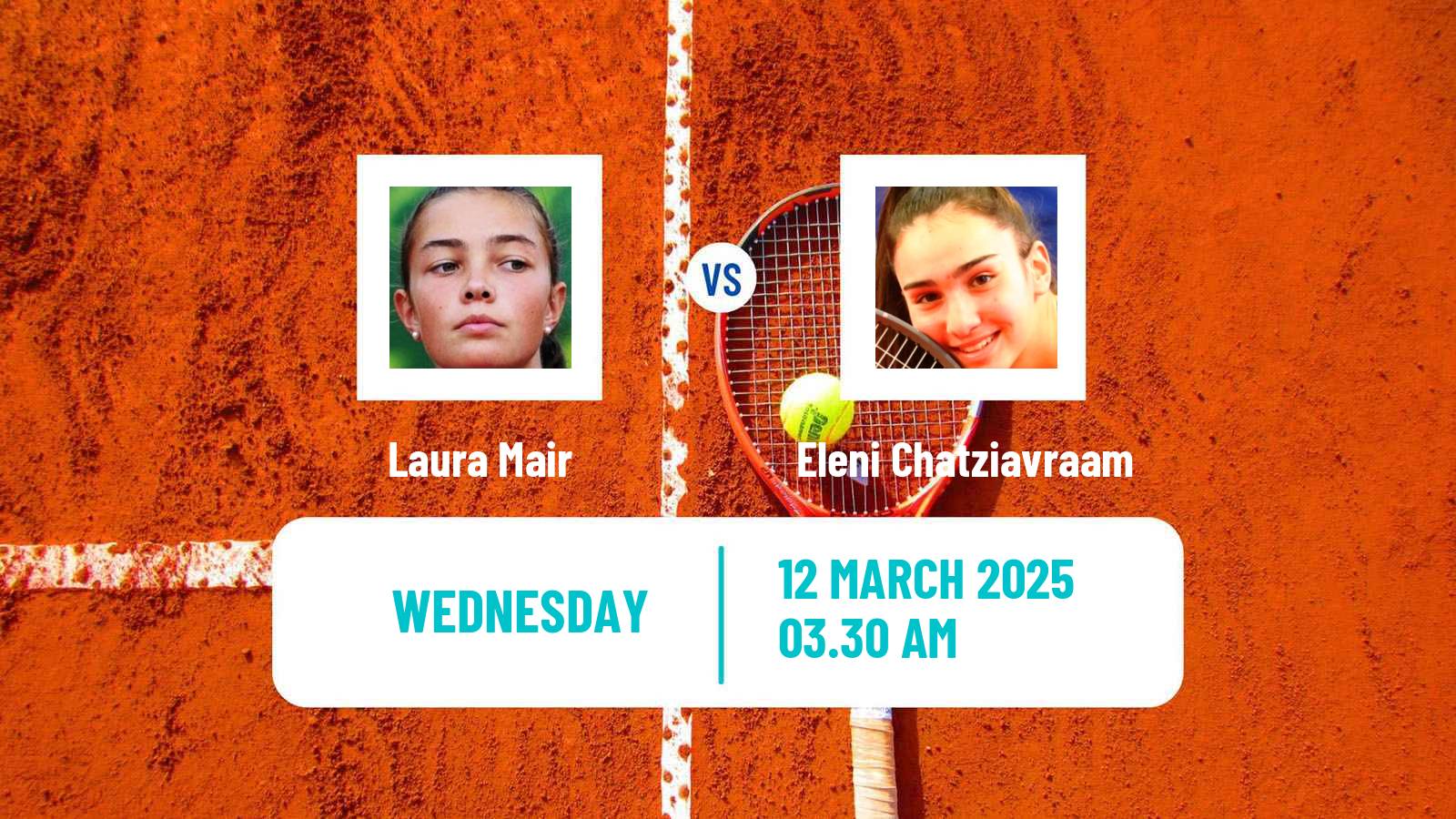 Tennis ITF W15 Alaminos Women Laura Mair - Eleni Chatziavraam