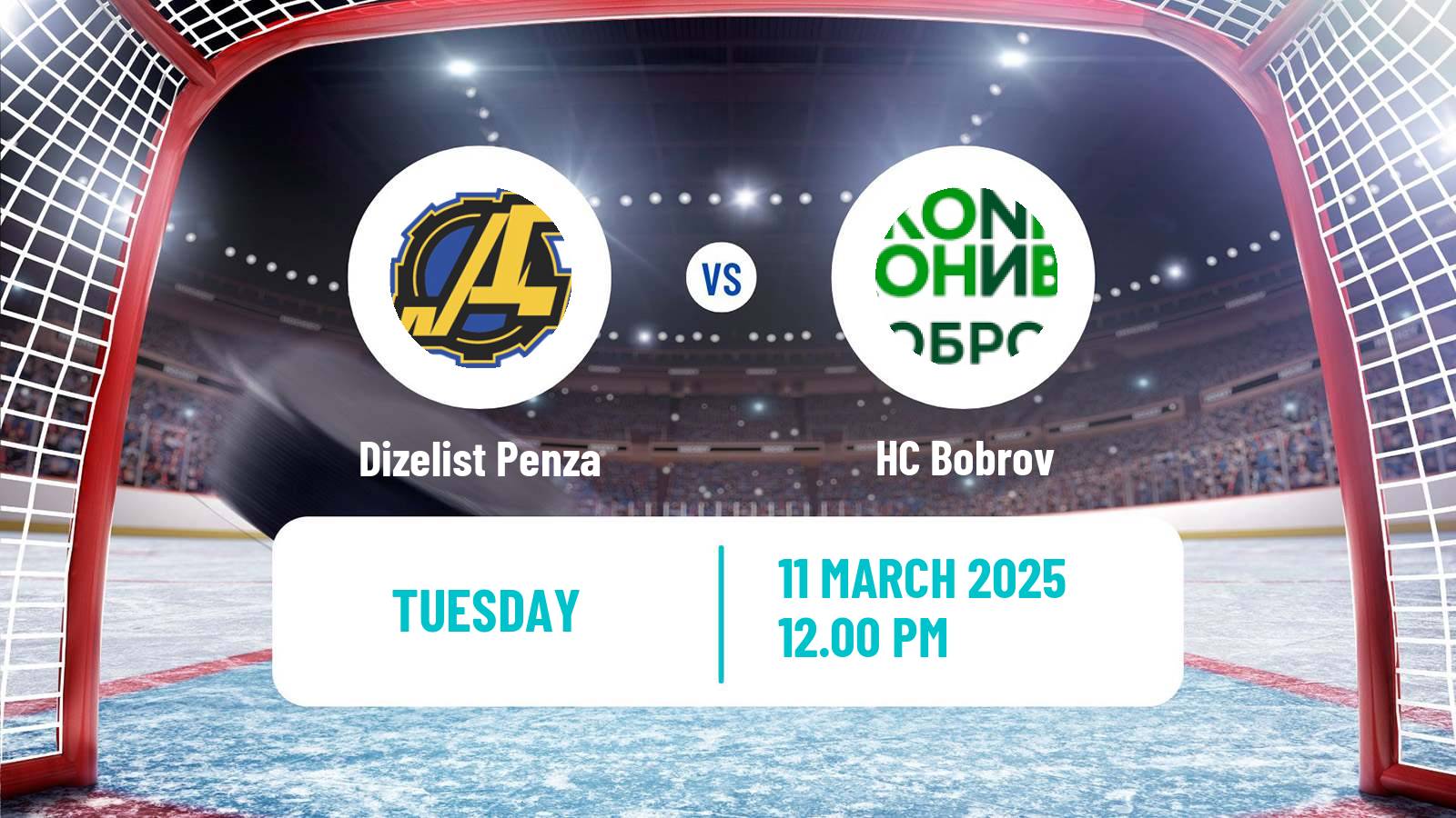Hockey NMHL Dizelist Penza - Bobrov