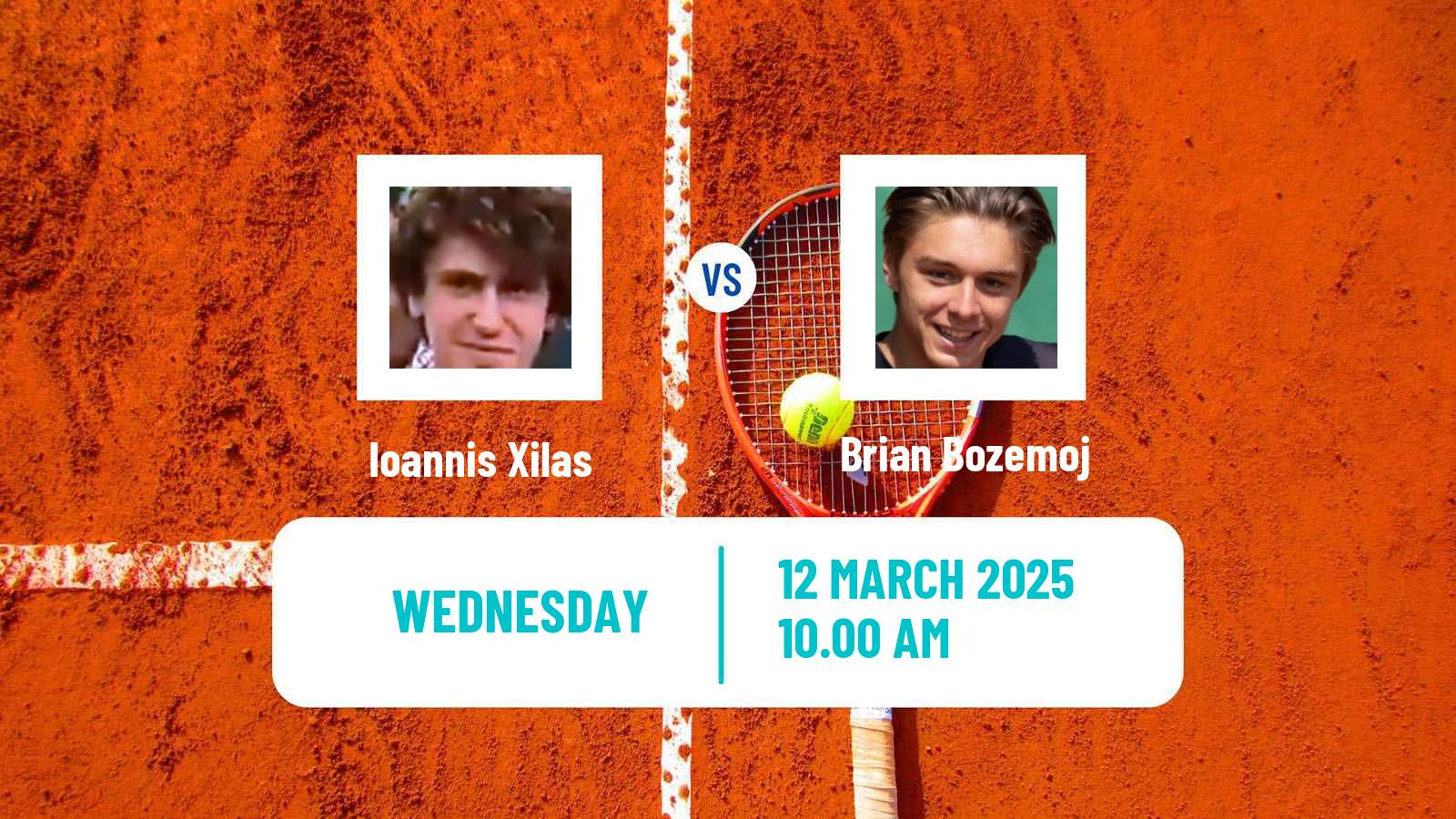 Tennis ITF M15 Montreal Men Ioannis Xilas - Brian Bozemoj