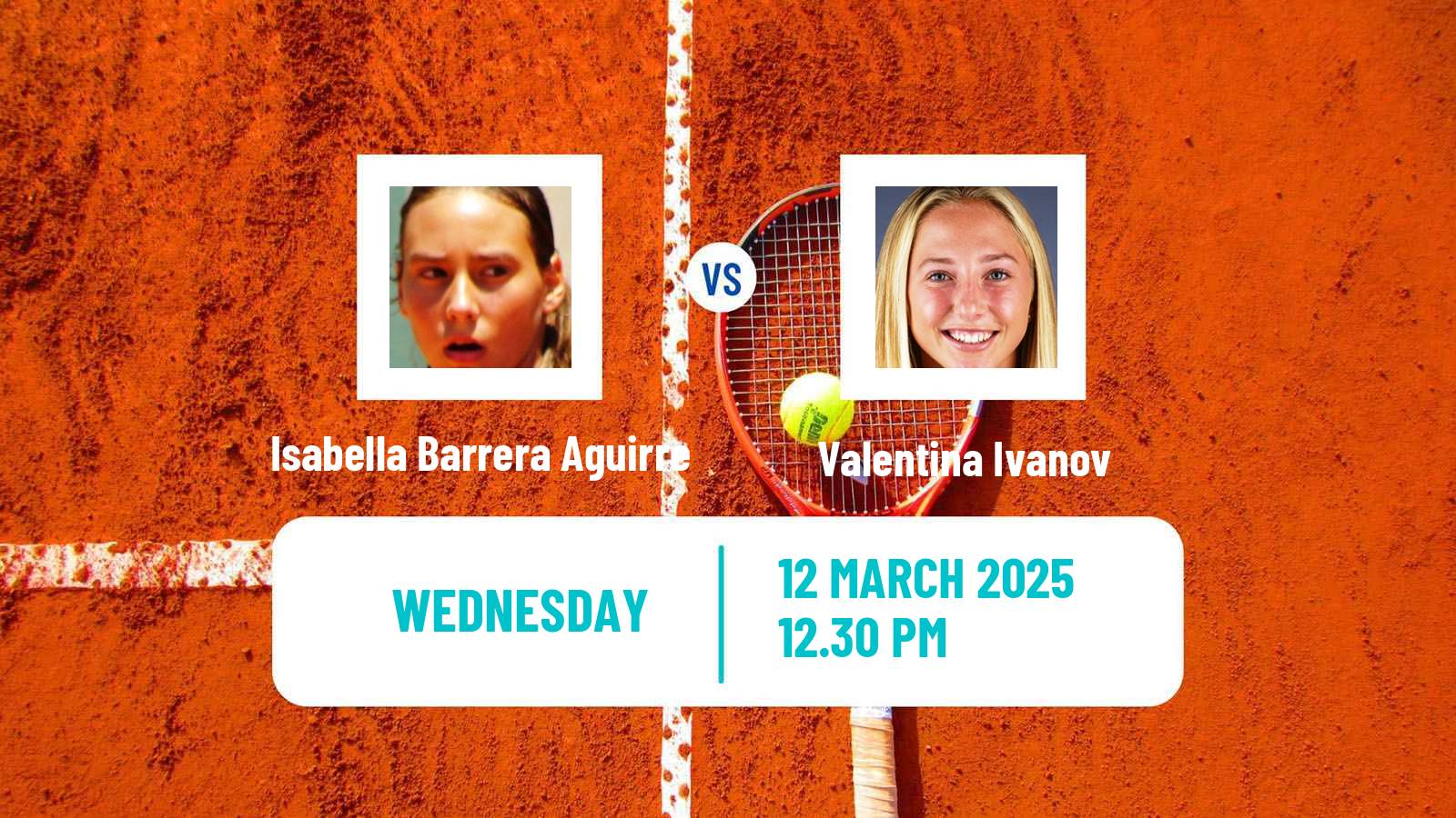 Tennis ITF W15 Montreal Women Isabella Barrera Aguirre - Valentina Ivanov