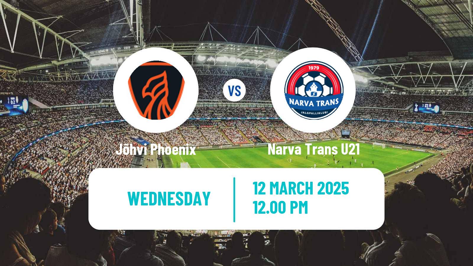 Soccer Estonian Esiliiga B Jõhvi Phoenix - Narva Trans U21