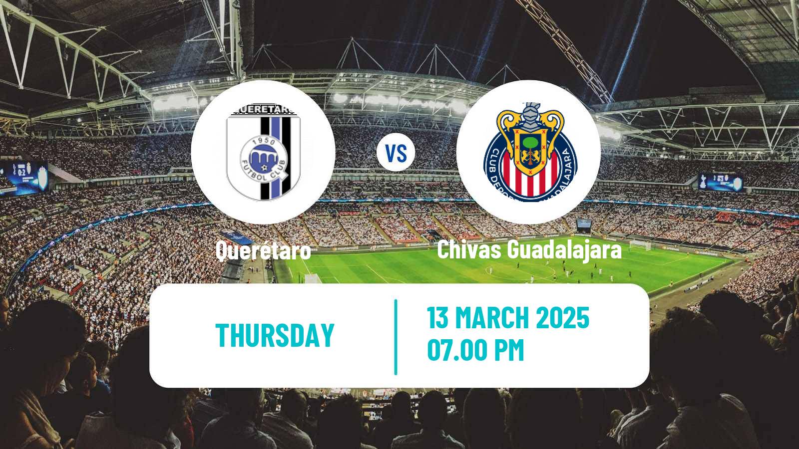Soccer Mexican Liga MX Women Querétaro - Chivas Guadalajara