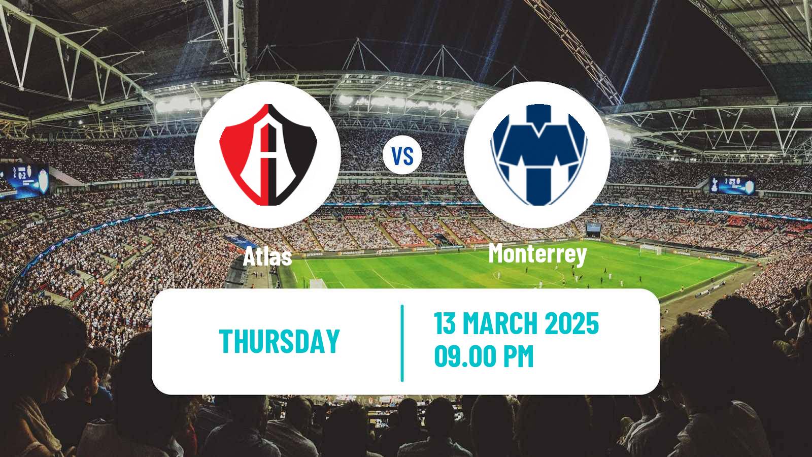 Soccer Mexican Liga MX Women Atlas - Monterrey