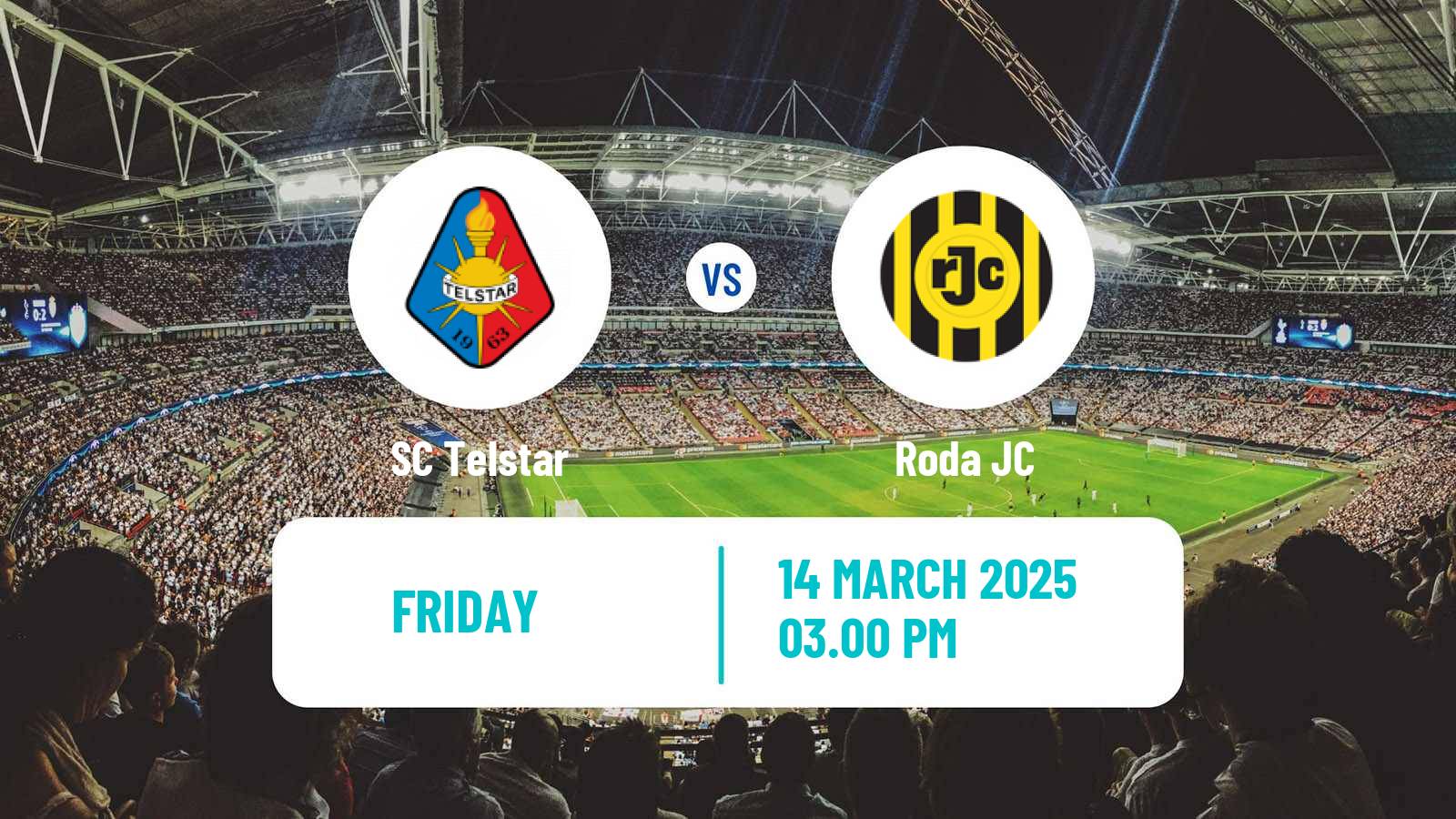 Soccer Dutch Eerste Divisie Telstar - Roda