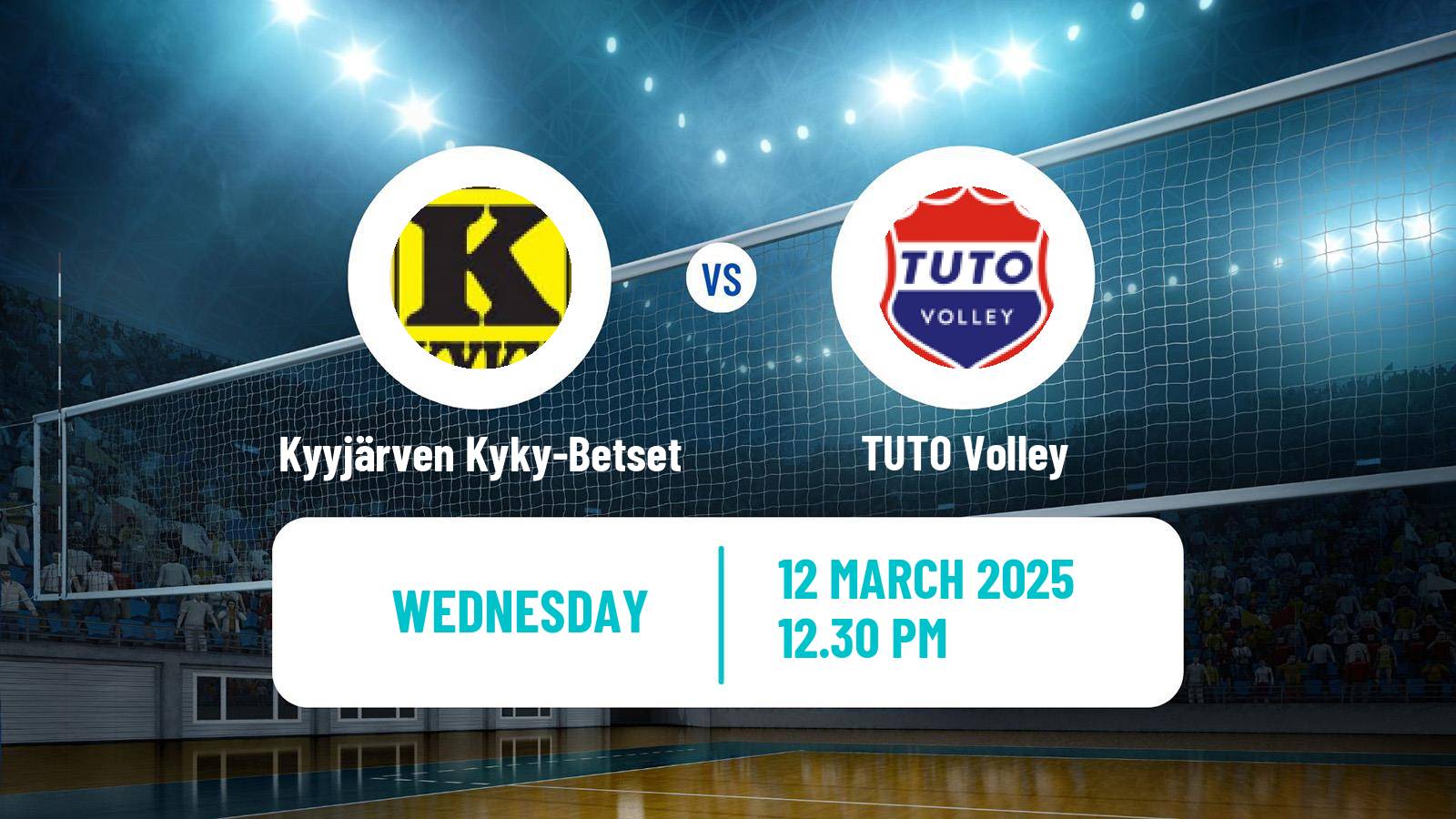 Volleyball Finnish Mestaruusliiga Volleyball Kyyjärven Kyky-Betset - TUTO