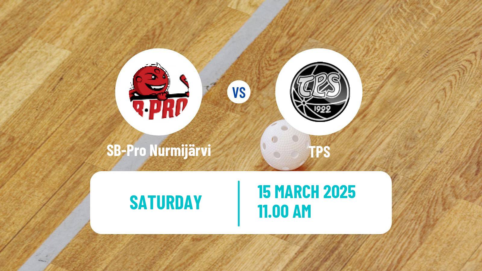 Floorball Finnish F-Liiga Women SB-Pro Nurmijärvi - TPS