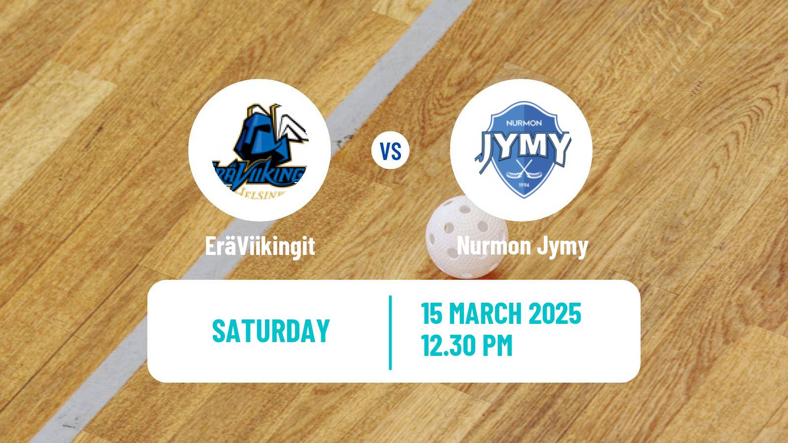 Floorball Finnish F-Liiga EräViikingit - Nurmon Jymy