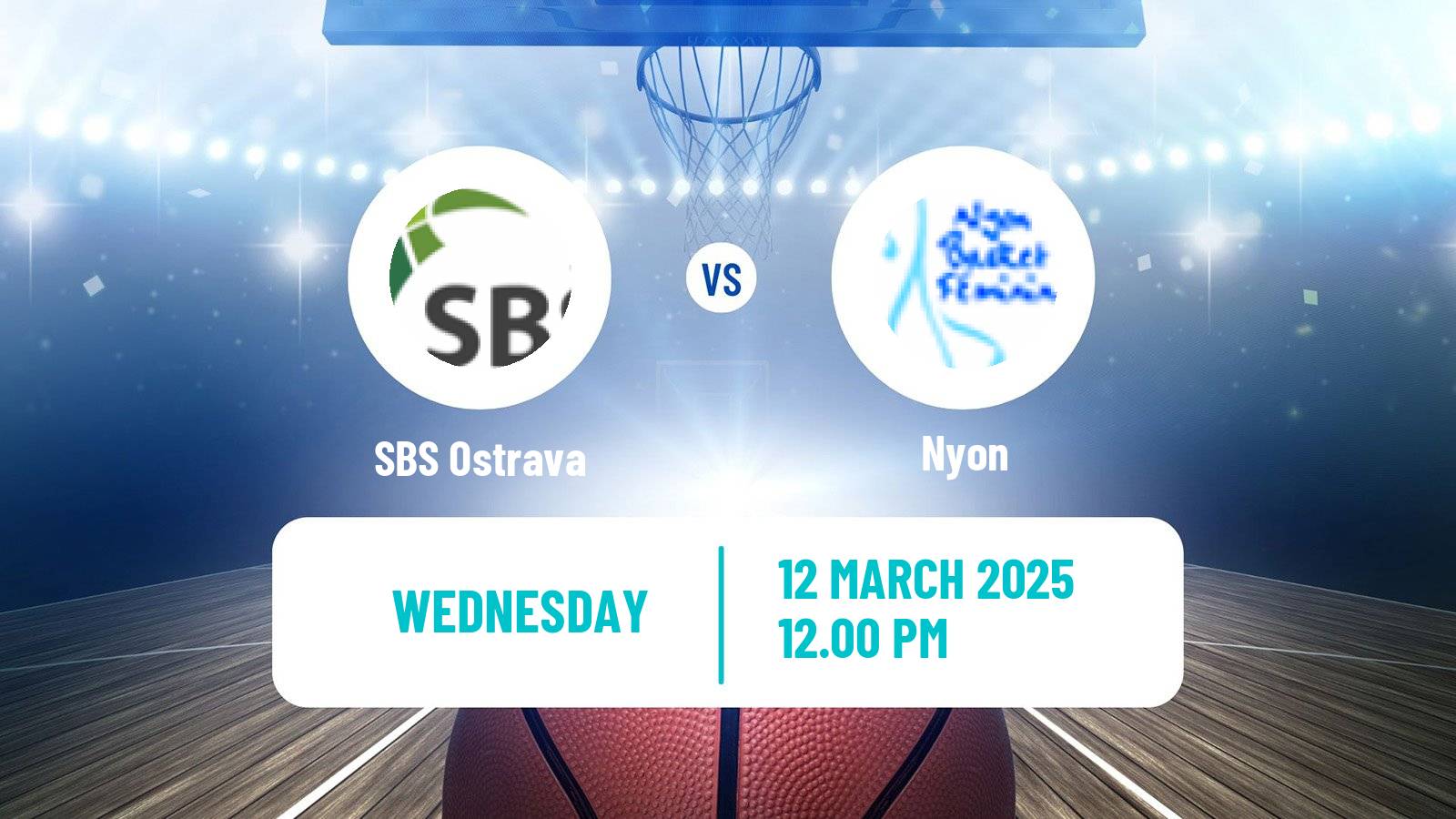 Basketball EWBL Women Ostrava - Nyon