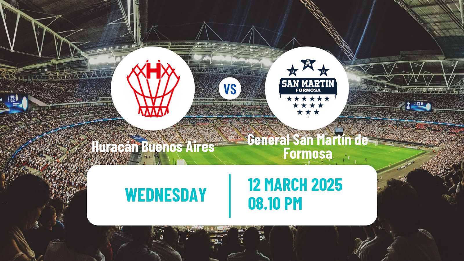 Soccer Copa Argentina Huracán Buenos Aires - General San Martín de Formosa
