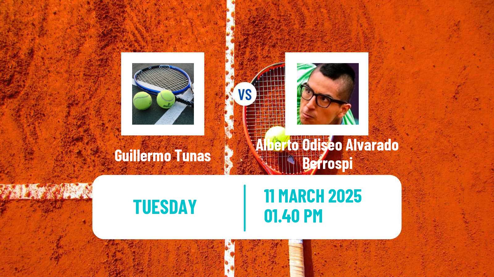 Tennis ITF M15 Huamantla 8 Men Guillermo Tunas - Alberto Odiseo Alvarado Berrospi