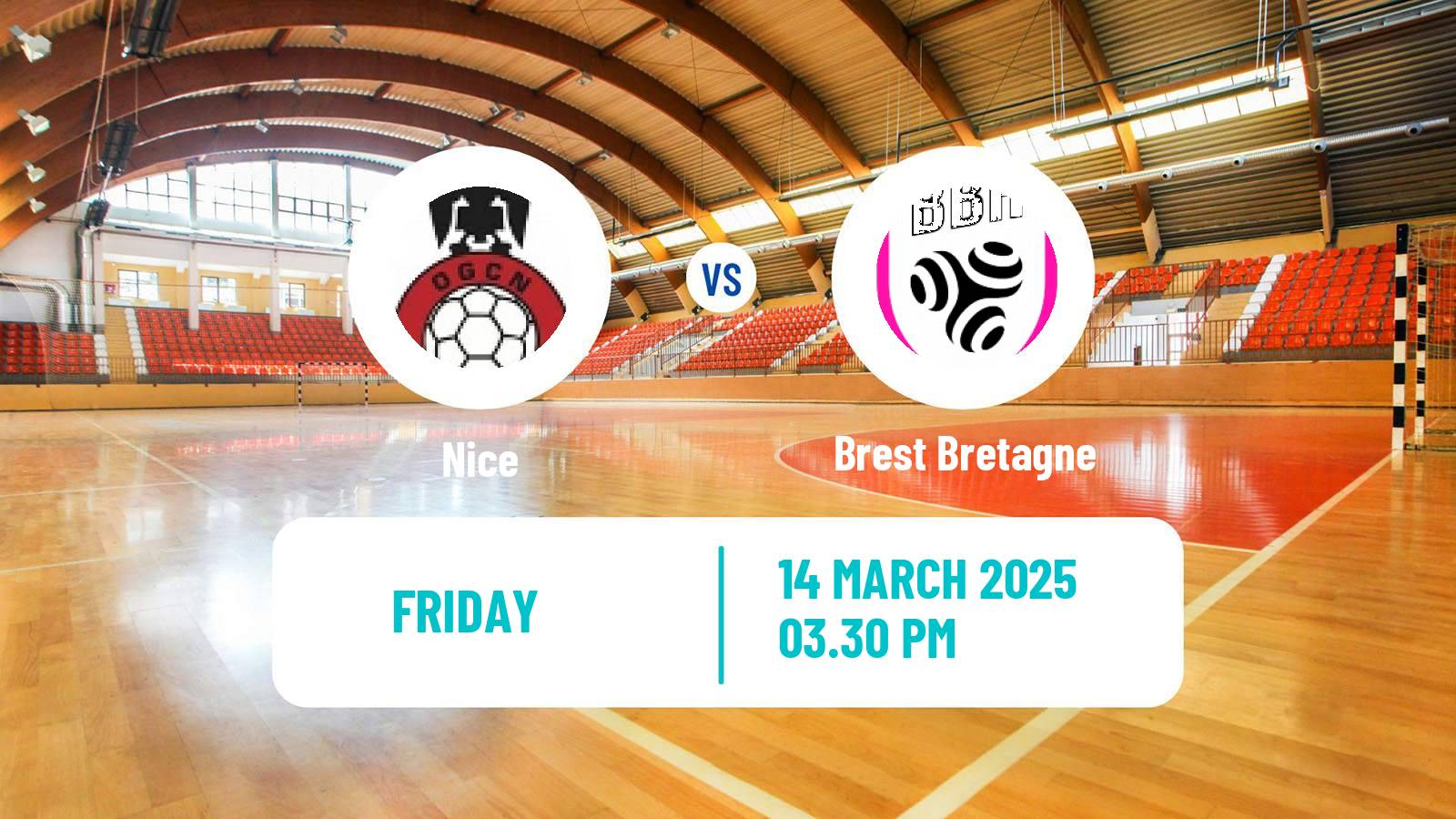 Handball French Division 1 Handball Women Nice - Brest Bretagne