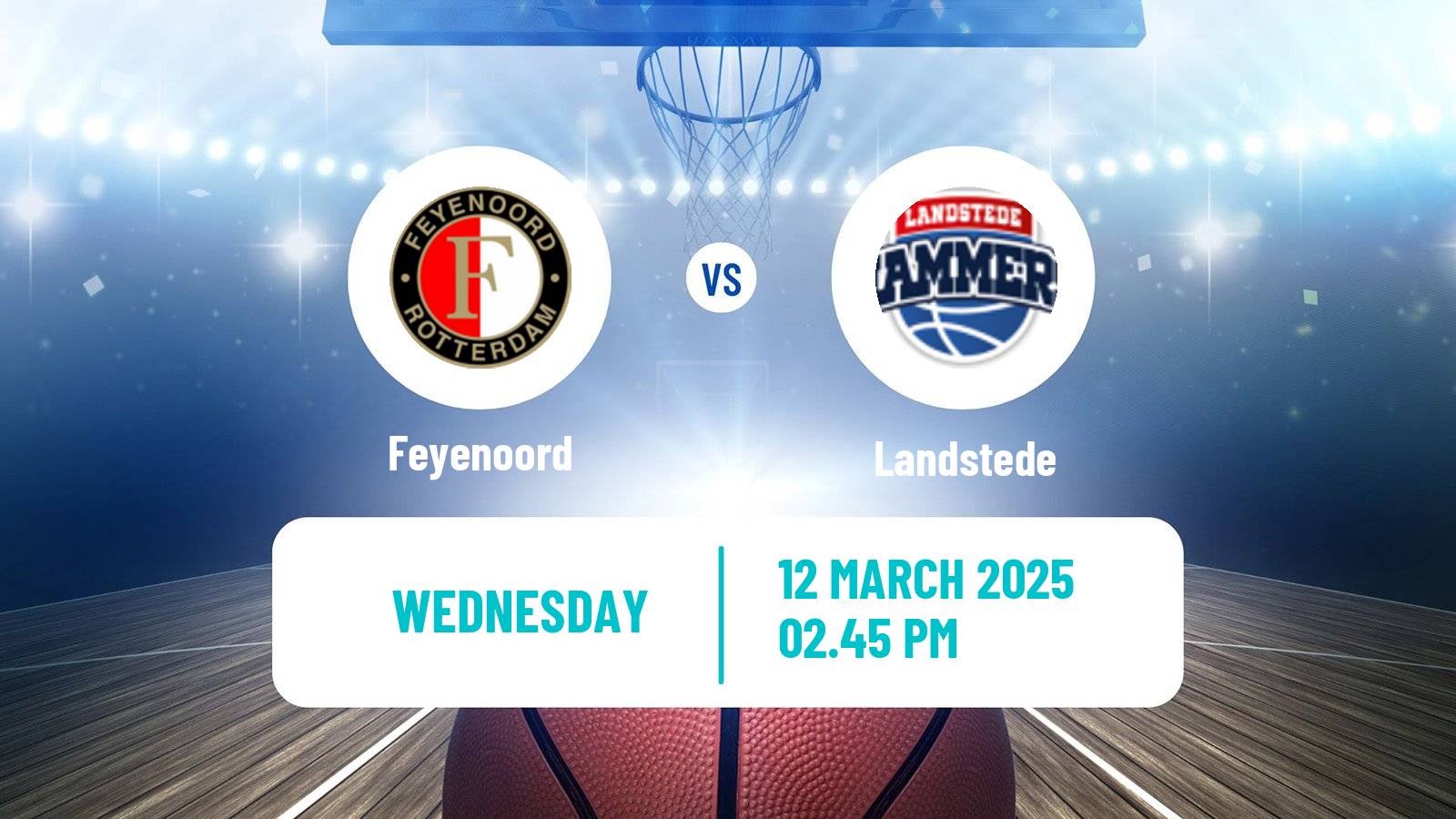 Basketball BNXT League Feyenoord - Landstede