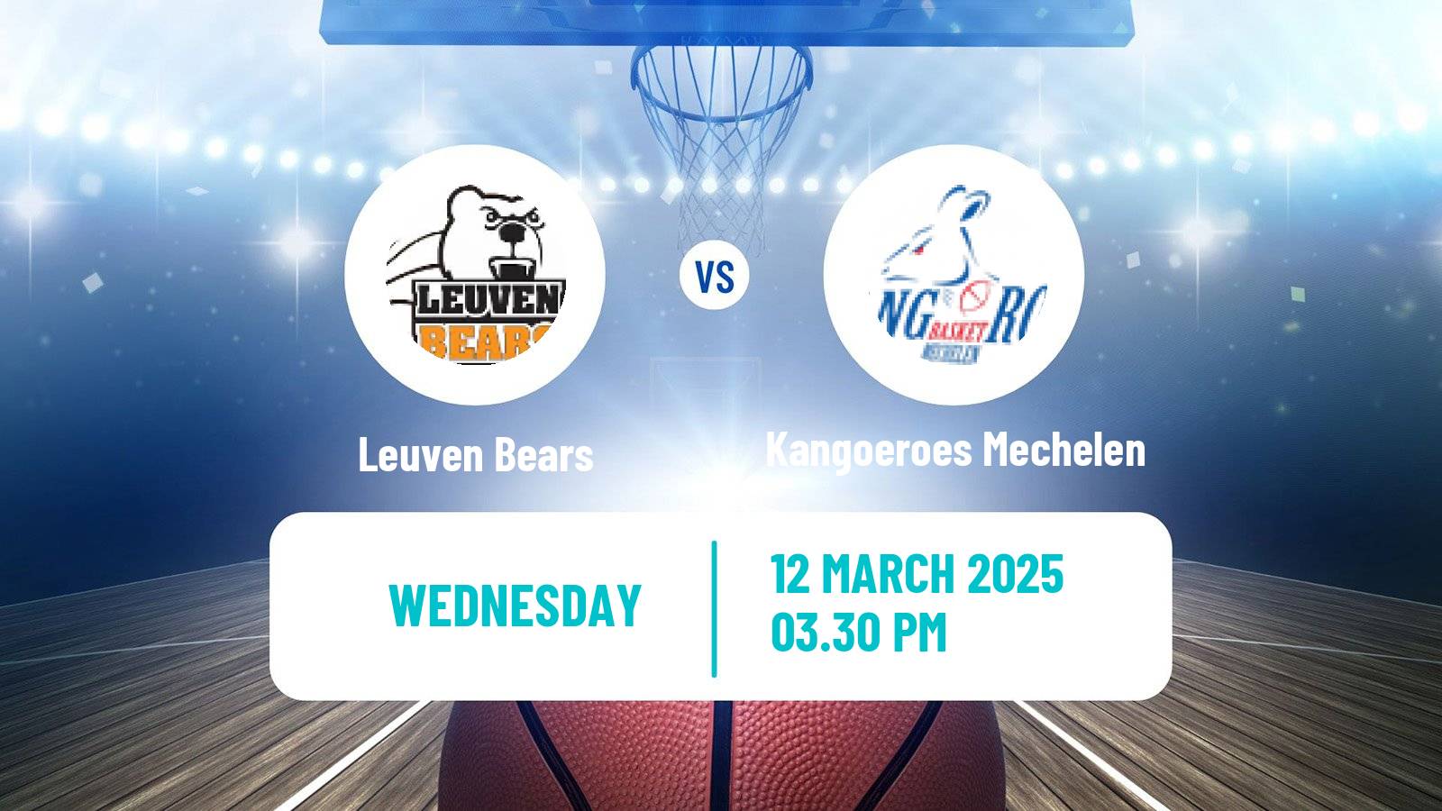 Basketball BNXT League Leuven Bears - Kangoeroes Mechelen