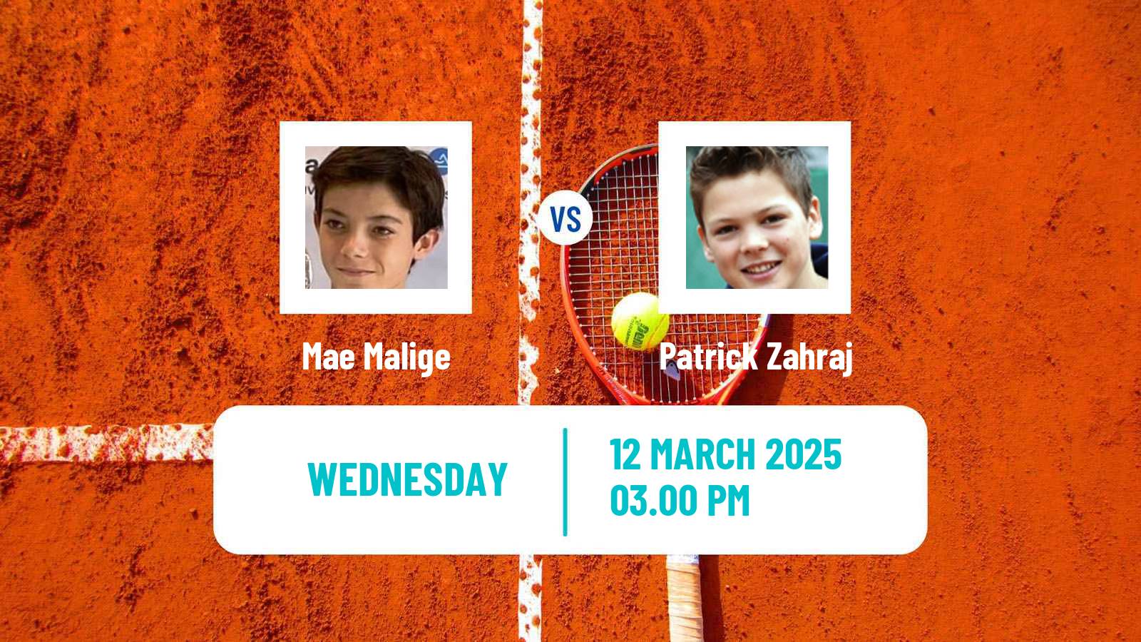 Tennis Cherbourg Challenger Men Mae Malige - Patrick Zahraj
