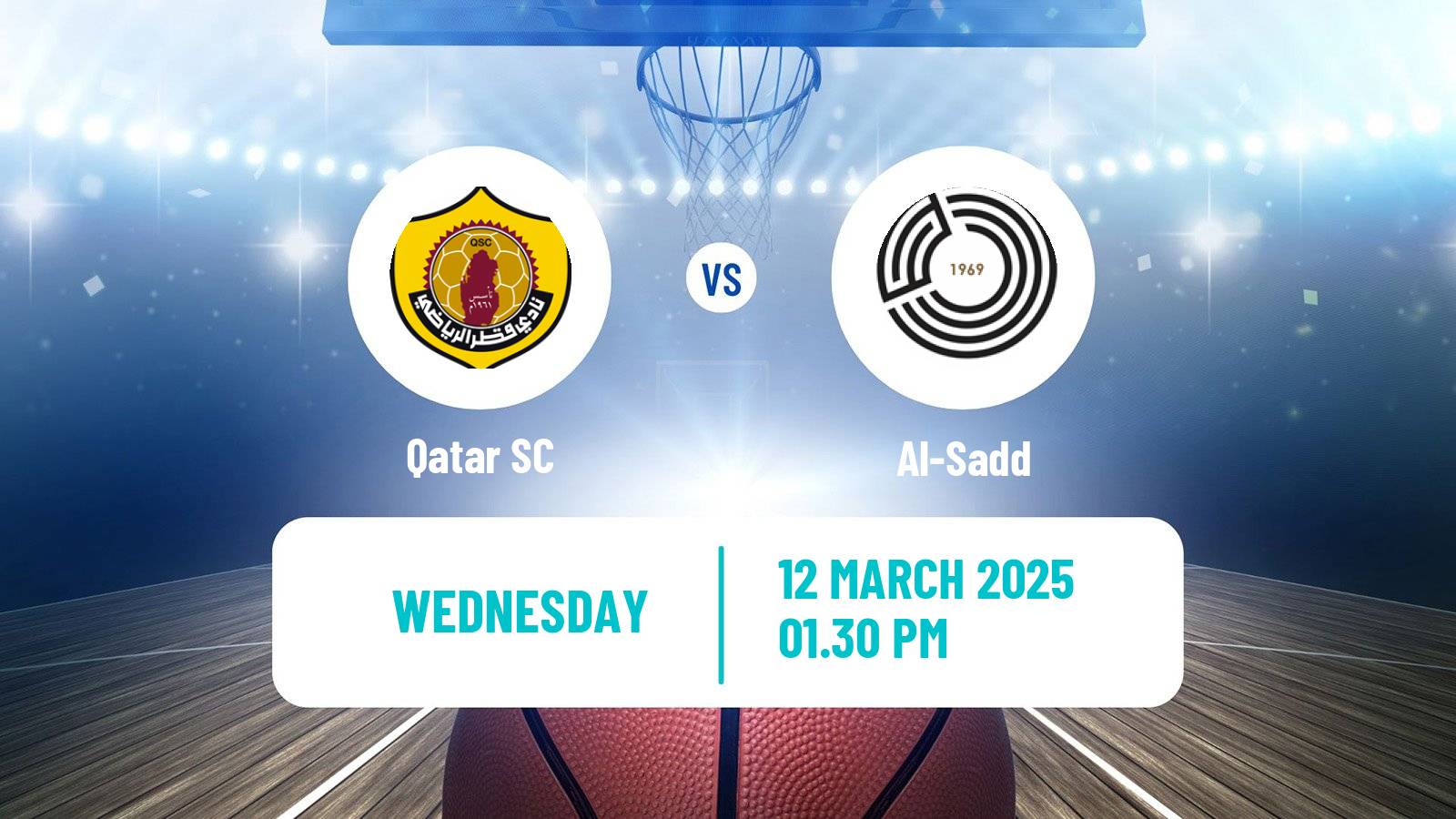 Basketball Qatar Basketball League Qatar SC - Al-Sadd