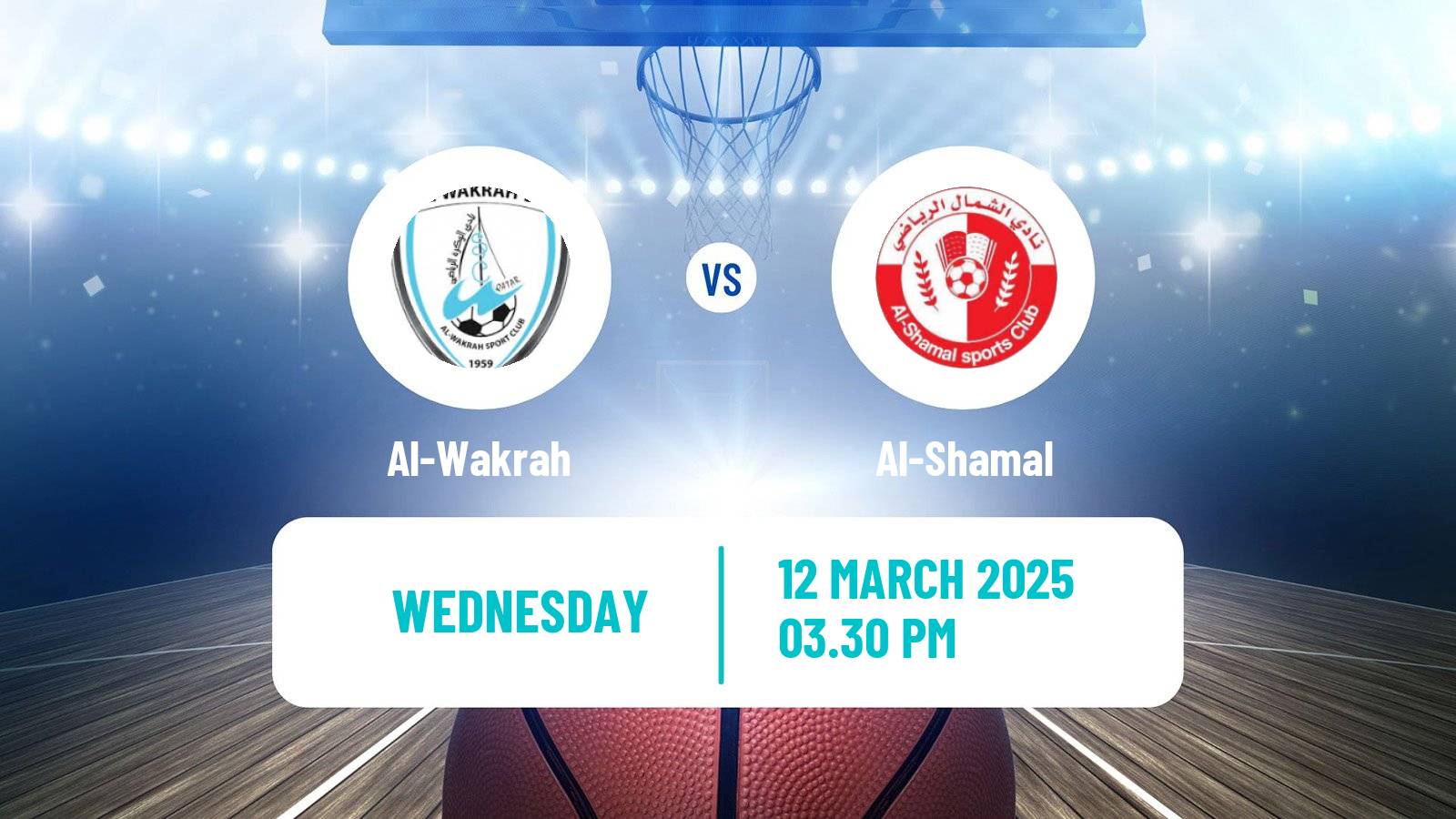 Basketball Qatar Basketball League Al-Wakrah - Al-Shamal