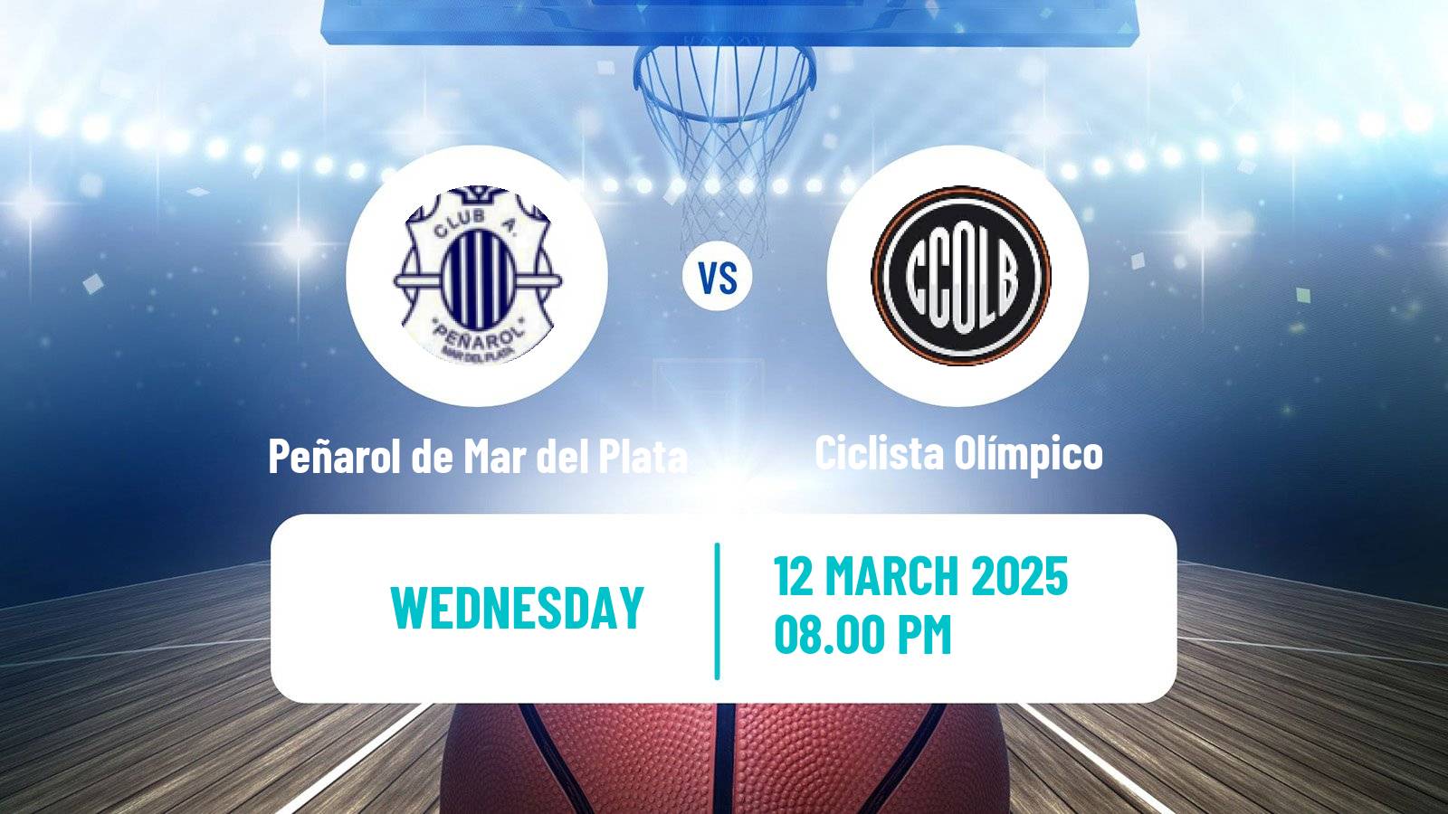 Basketball Argentinian LNB Peñarol de Mar del Plata - Ciclista Olímpico
