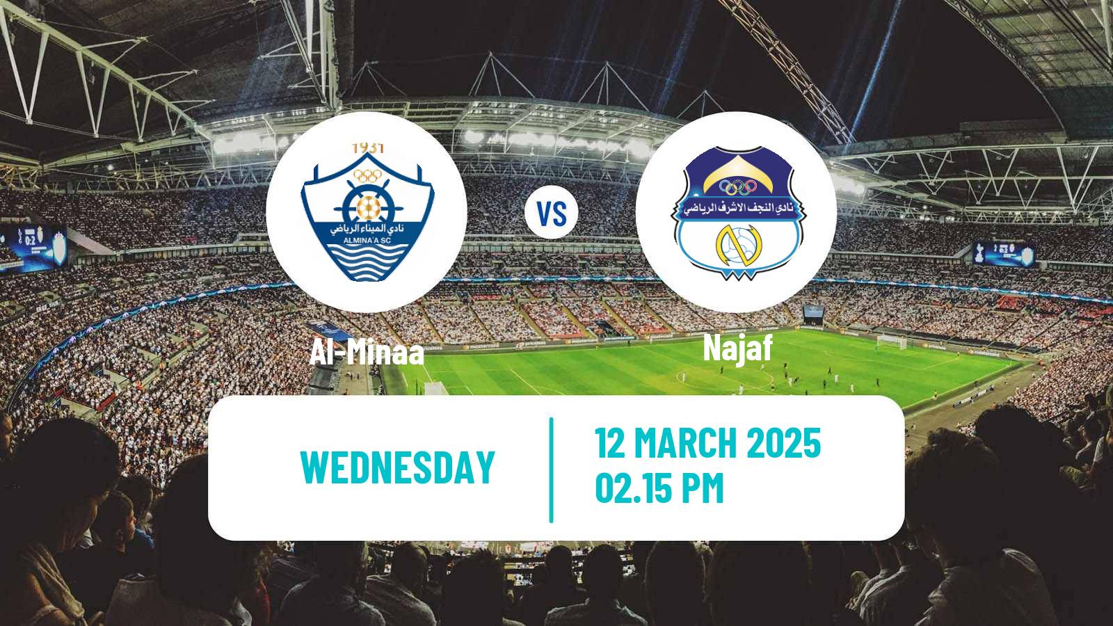 Soccer Iraqi Premier League Al-Minaa - Najaf