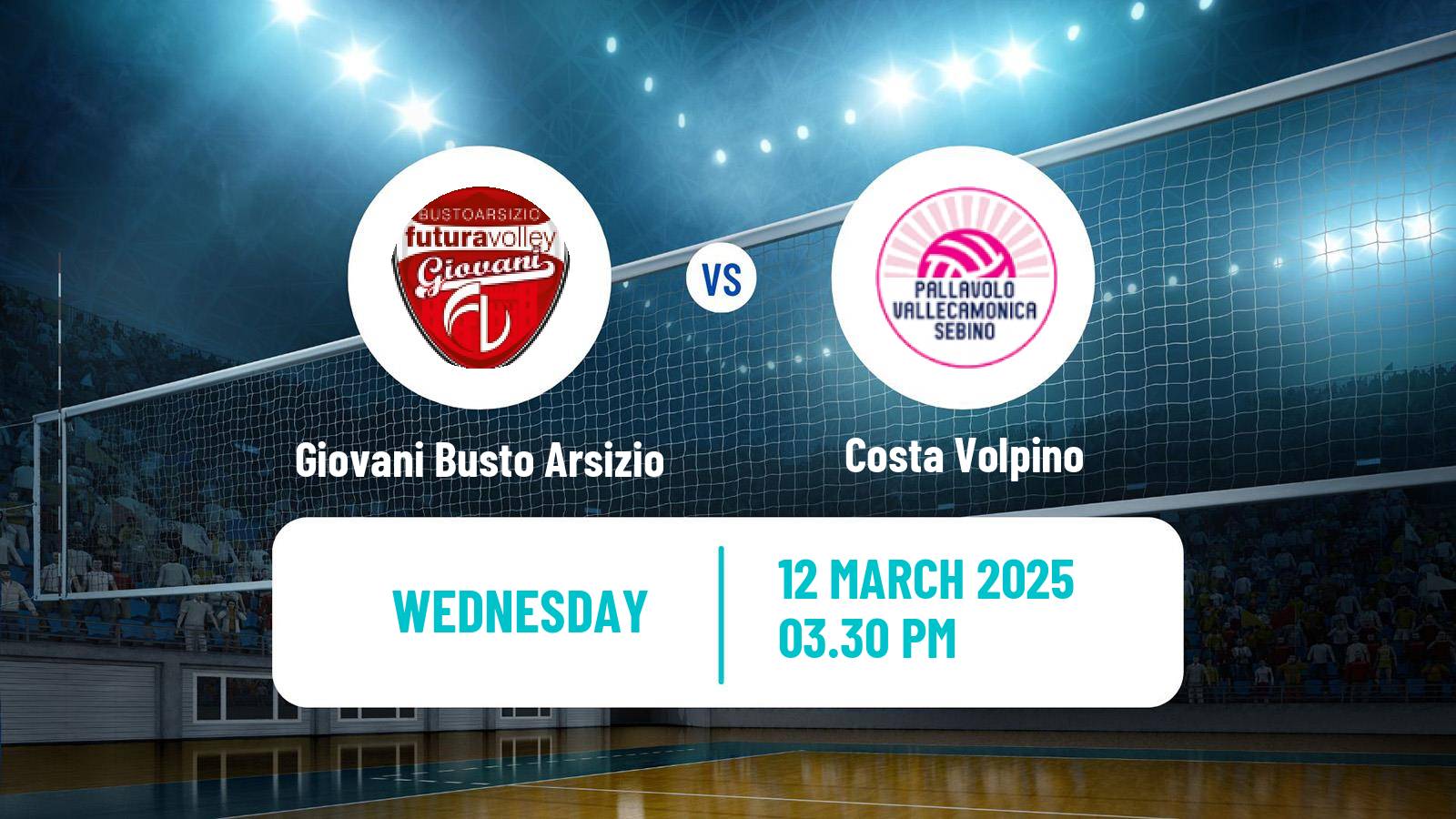 Volleyball Italian Serie A2 Volleyball Women Giovani Busto Arsizio - Costa Volpino