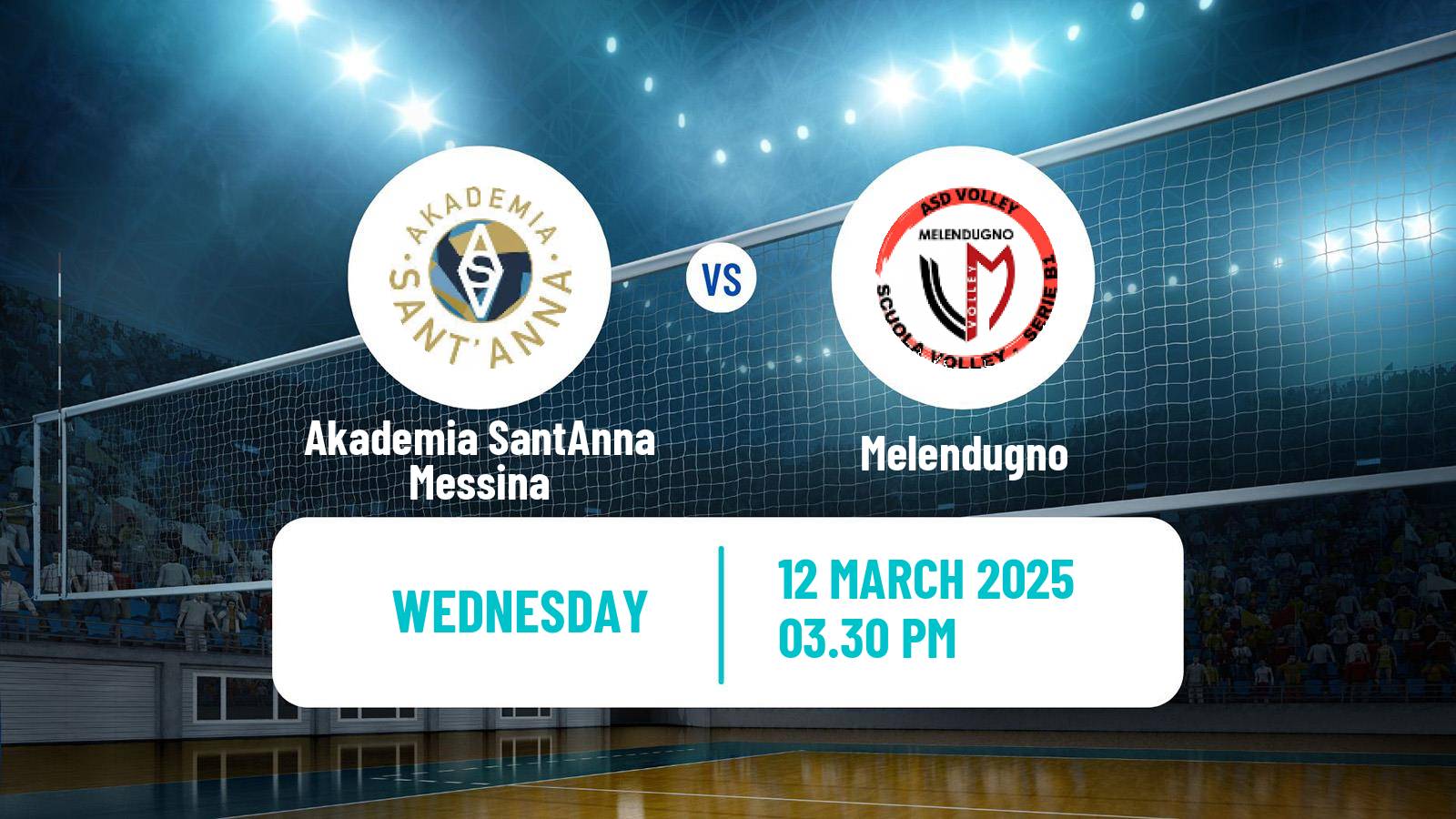 Volleyball Italian Serie A2 Volleyball Women Akademia SantAnna Messina - Melendugno