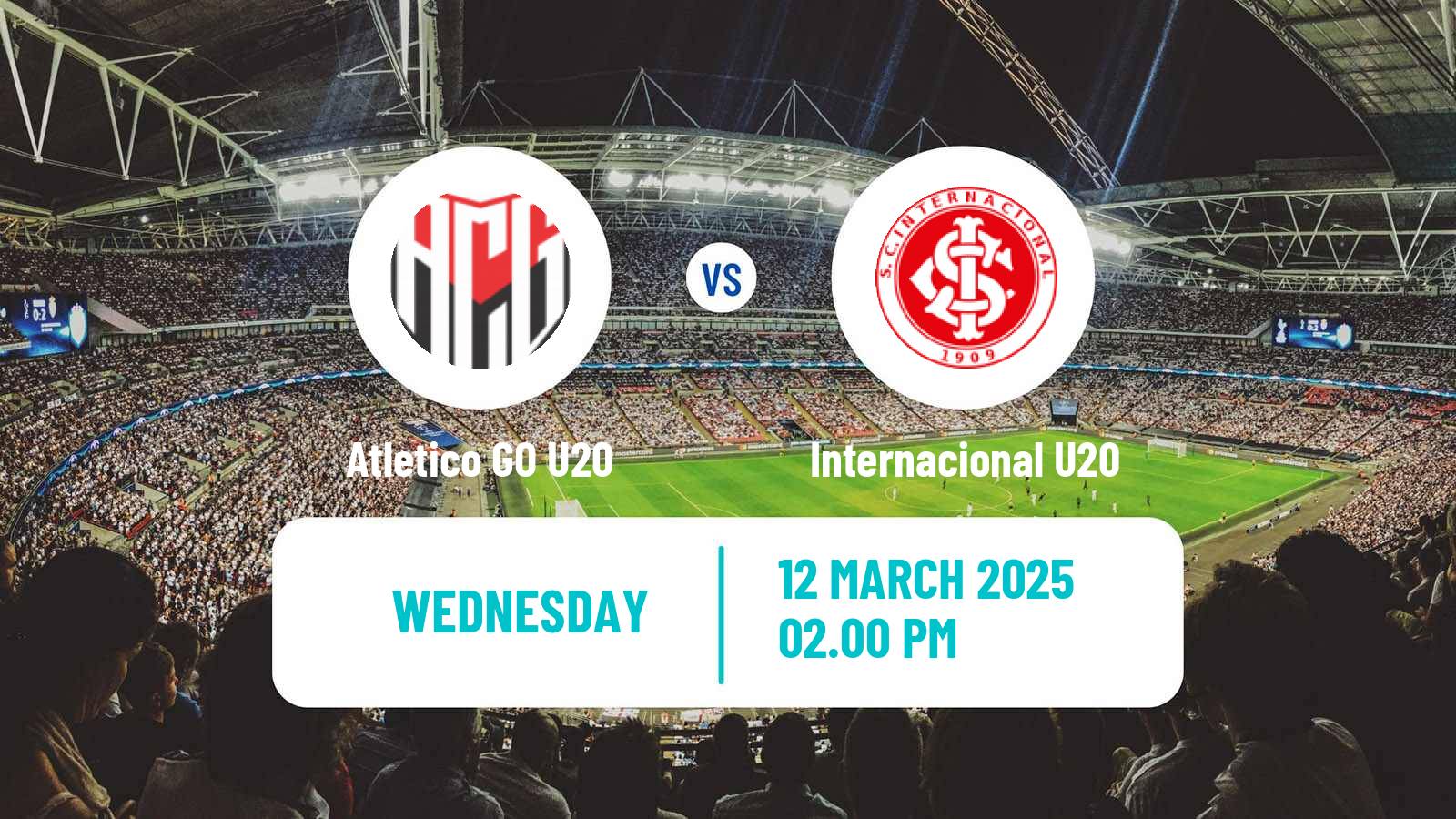 Soccer Brasileiro U20 Atletico GO U20 - Internacional U20