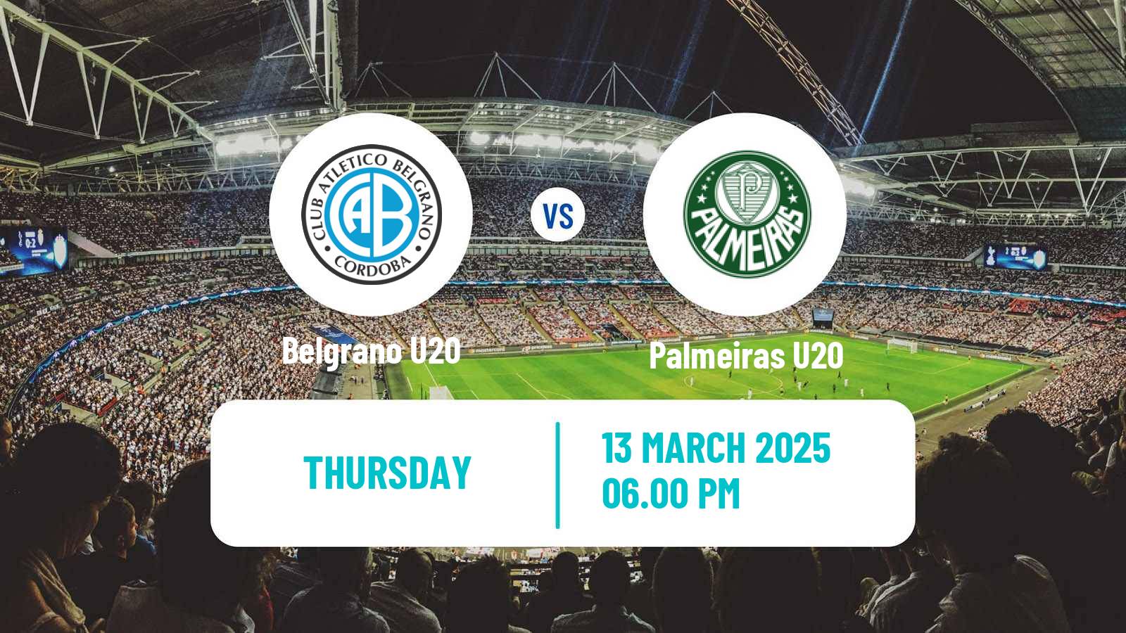 Soccer Copa Libertadores U20 Belgrano U20 - Palmeiras U20