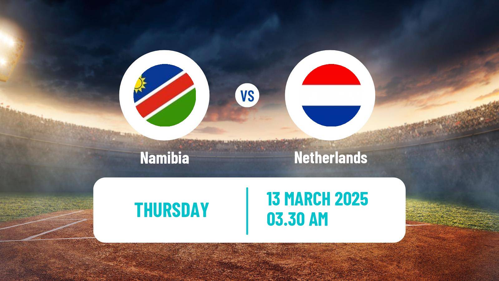 Cricket ICC Cricket World Cup League 2 Namibia - Netherlands