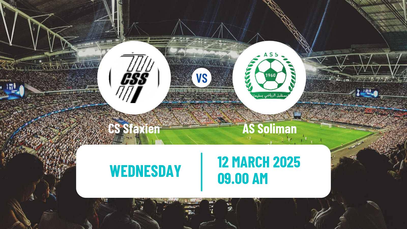 Soccer Tunisian Ligue Professionnelle 1 Sfaxien - Soliman