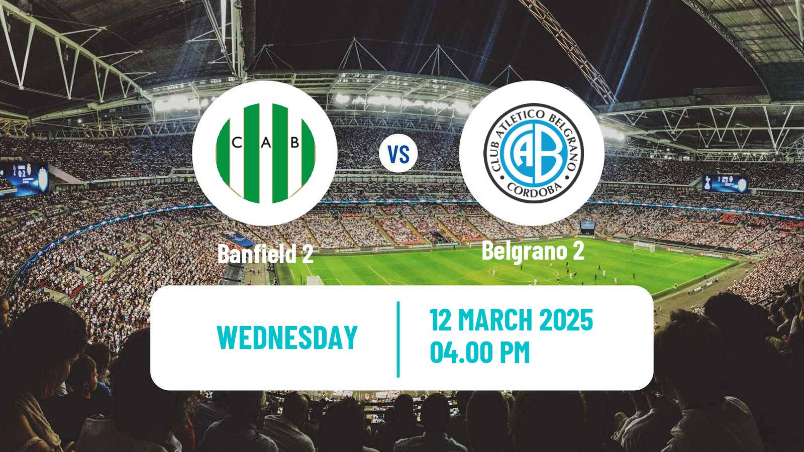 Soccer Argentinian Reserve League Banfield 2 - Belgrano 2