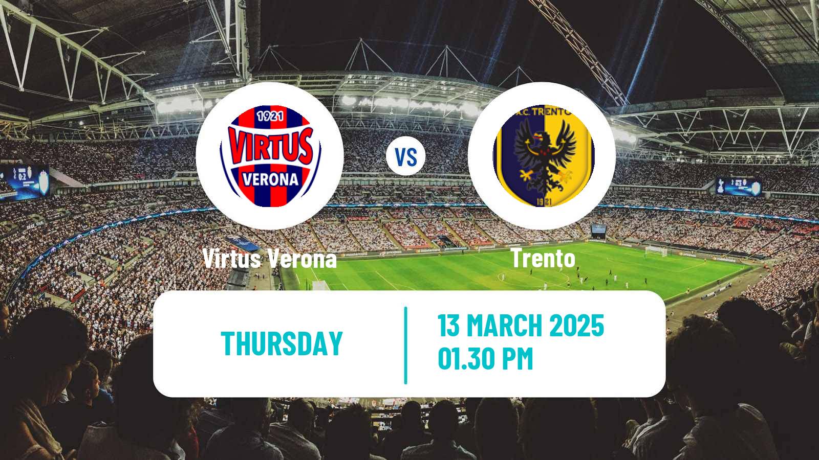 Soccer Italian Serie C Group A Virtus Verona - Trento
