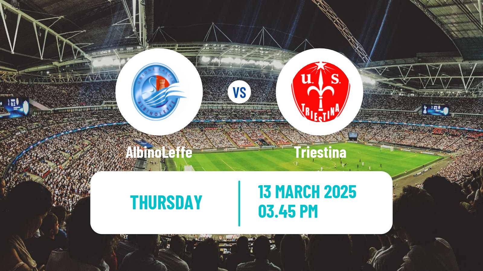 Soccer Italian Serie C Group A AlbinoLeffe - Triestina