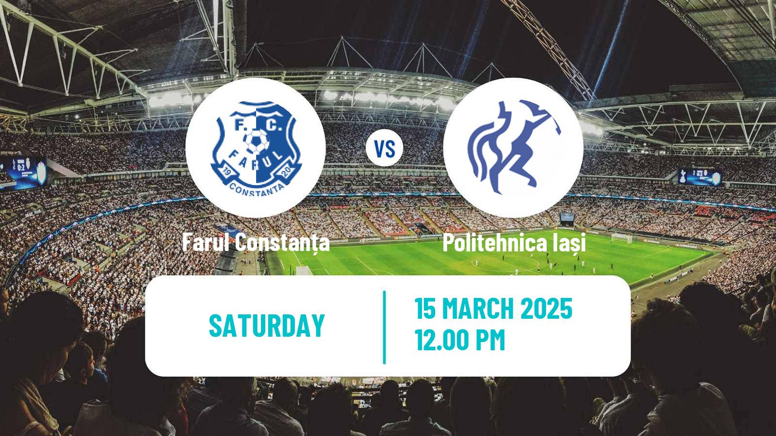 Soccer Romanian Liga 1 Farul Constanța - Politehnica Iași