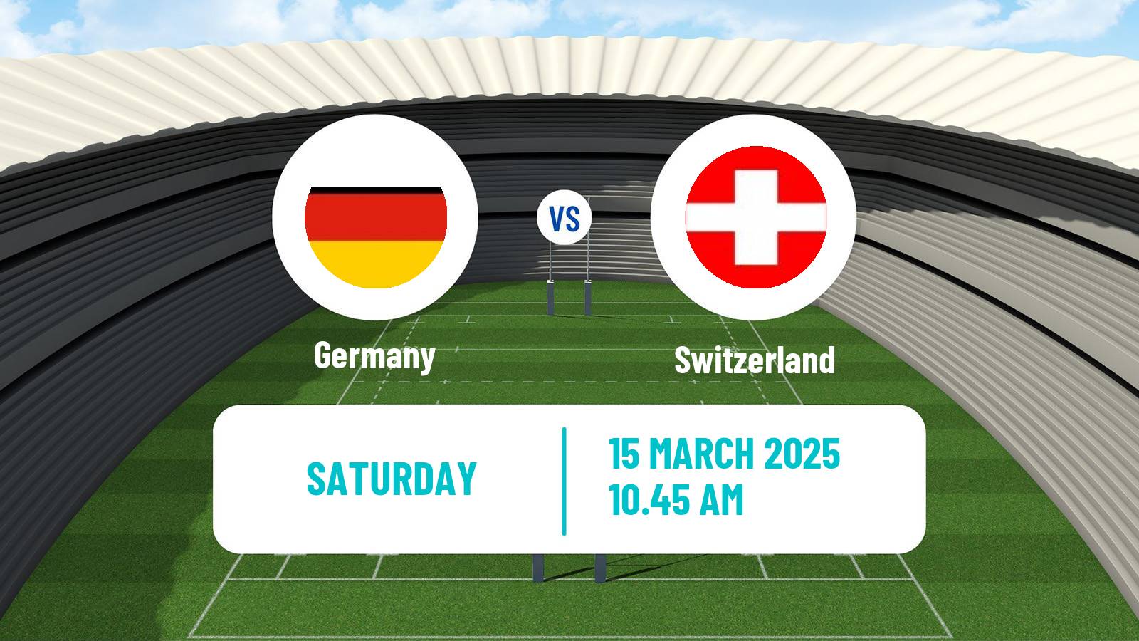 Rugby union Rugby Europe Championship Germany - Switzerland