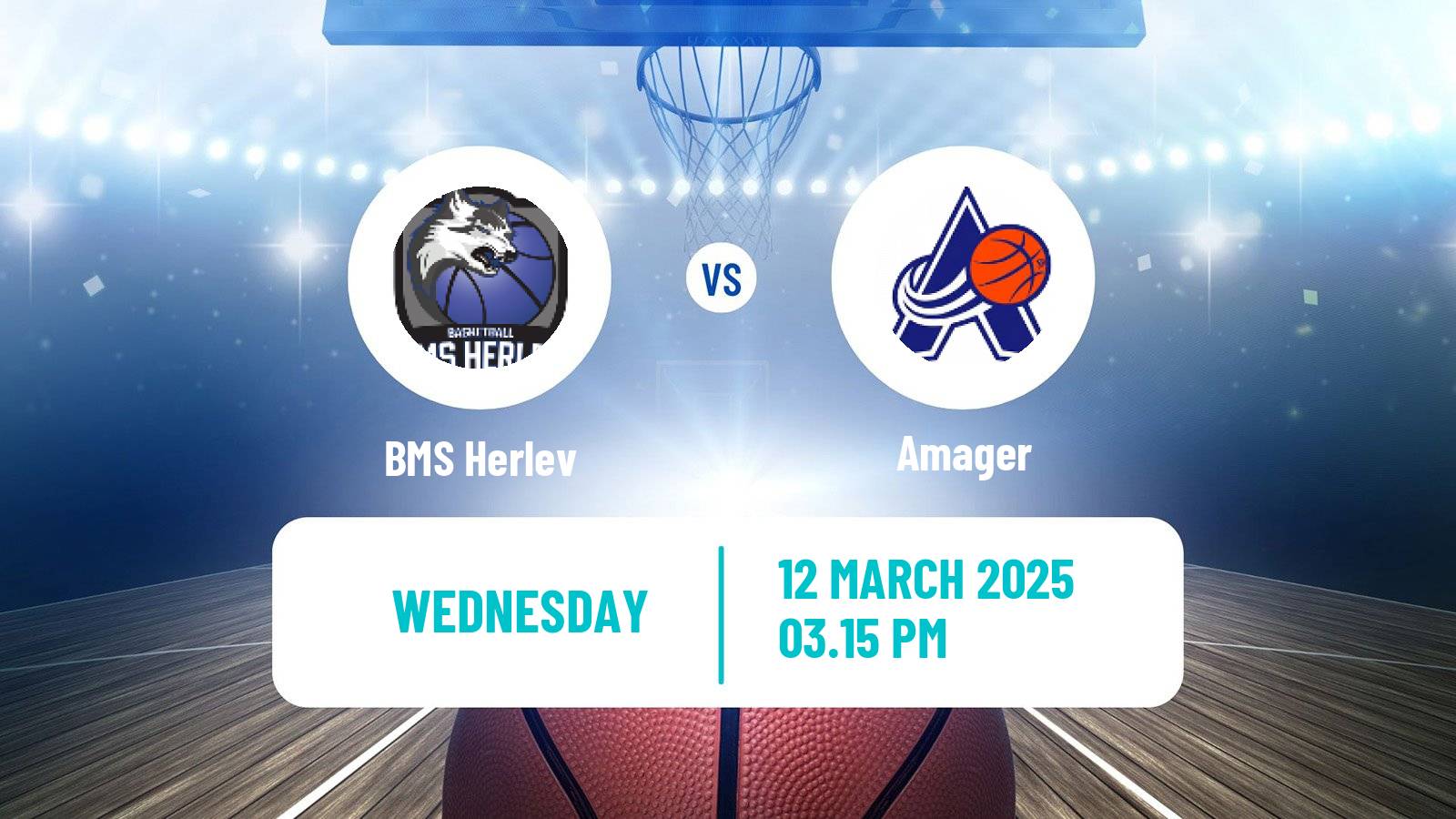 Basketball Danish Basketligaen Women BMS Herlev - Amager