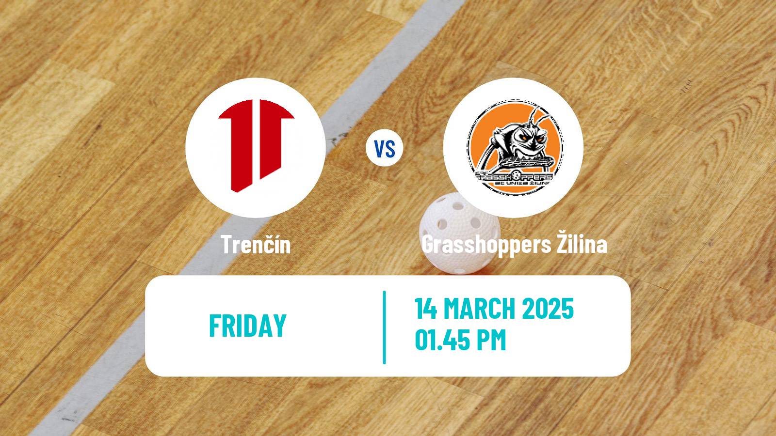 Floorball Slovak Extraliga Floorball Trenčín - Grasshoppers Žilina