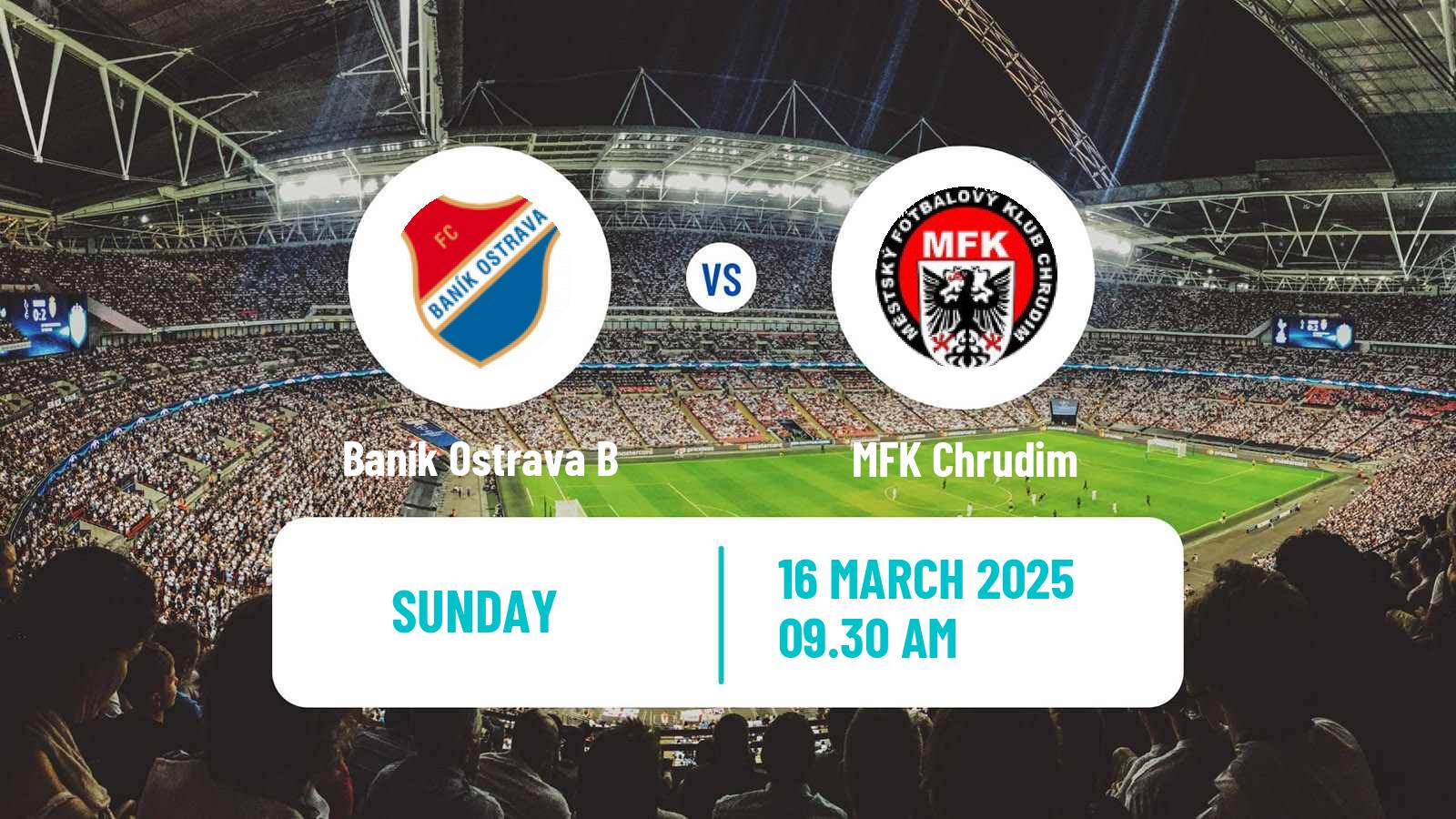 Soccer Czech Division 2 Baník Ostrava B - Chrudim