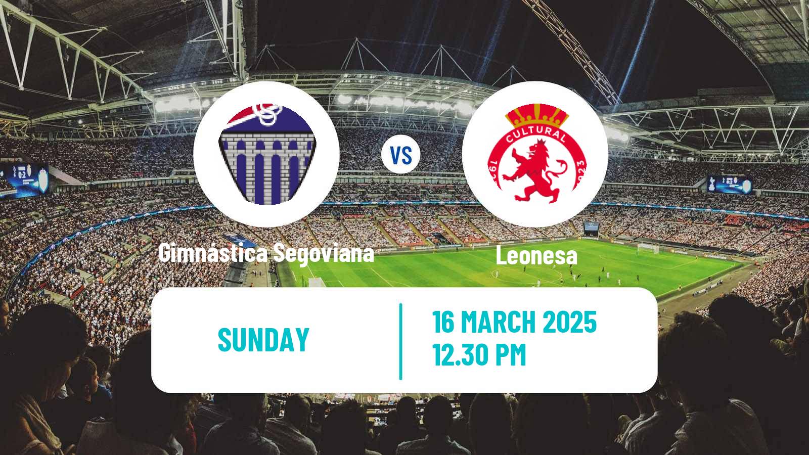 Soccer Spanish Primera RFEF Group 1 Gimnástica Segoviana - Leonesa