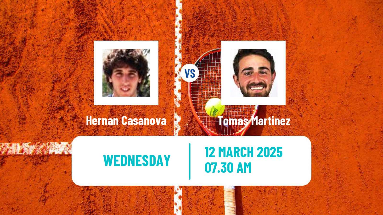 Tennis ITF M25 Asuncion Men Hernan Casanova - Tomas Martinez