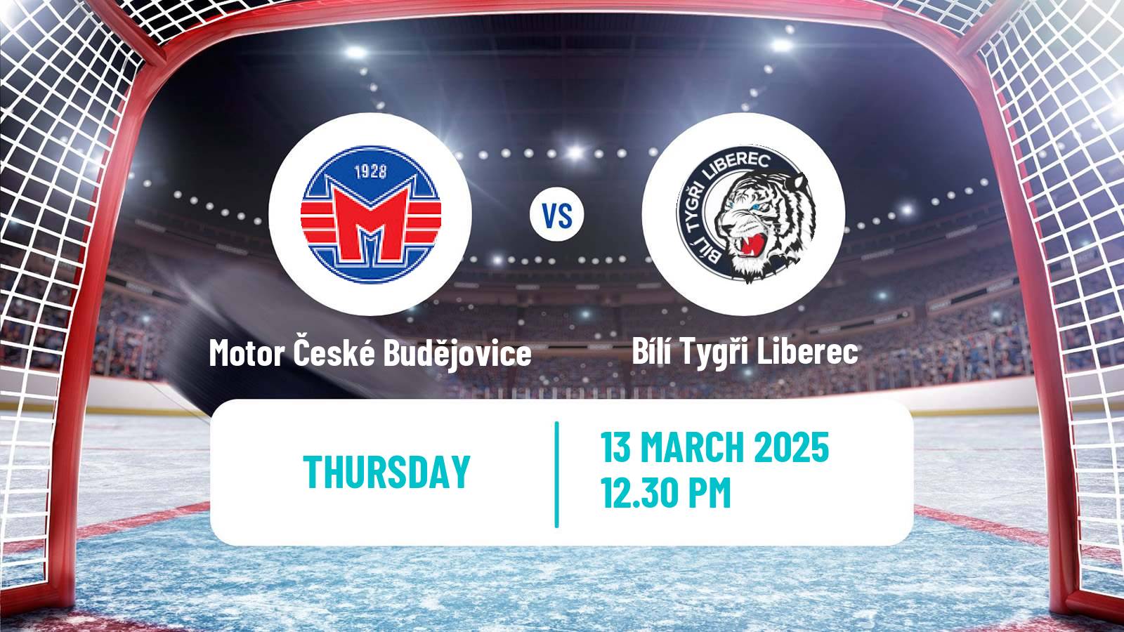 Hockey Czech Extraliga Motor České Budějovice - Bílí Tygři Liberec