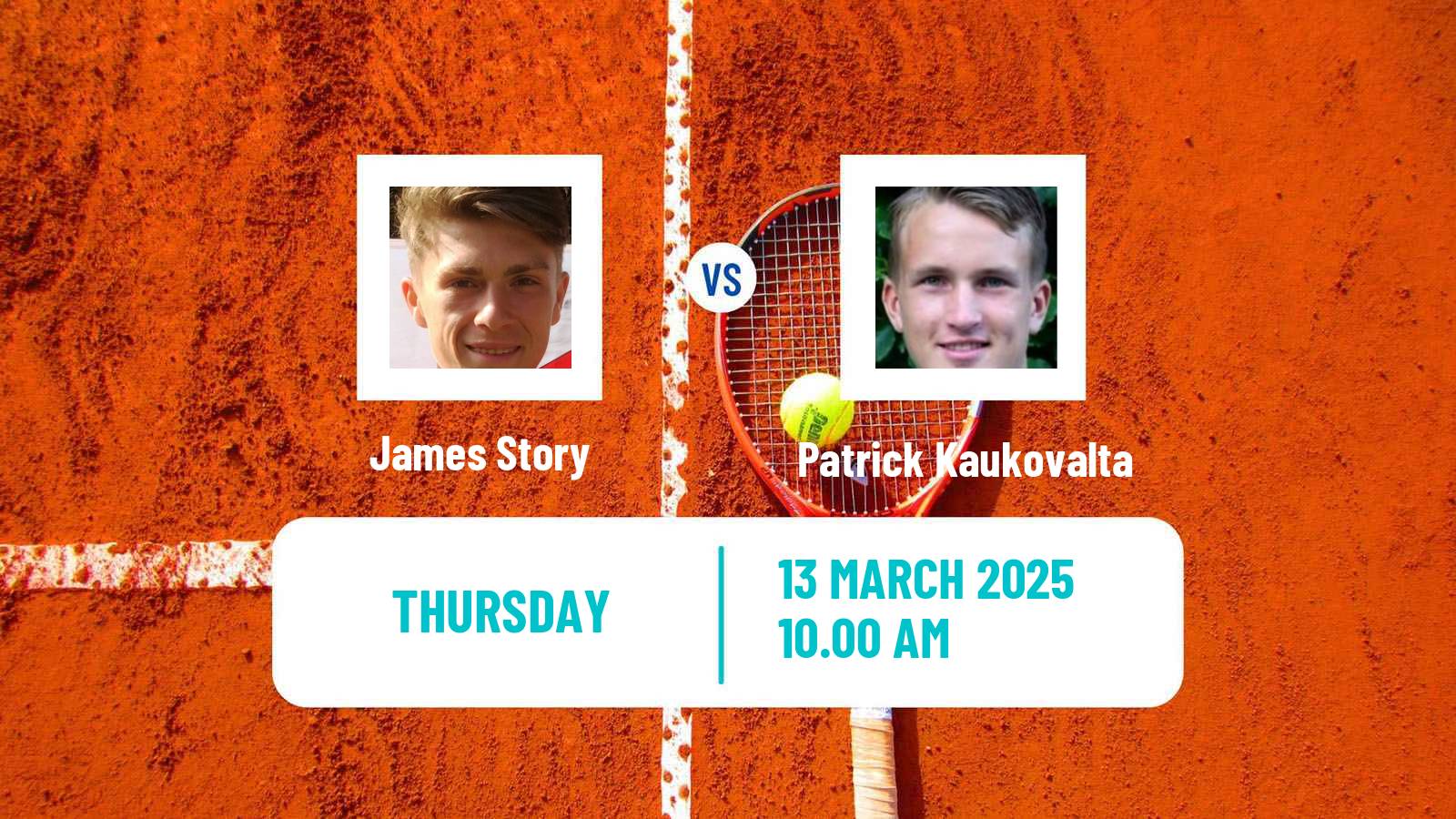 Tennis ITF M25 Vale Do Lobo Men 2025 James Story - Patrick Kaukovalta