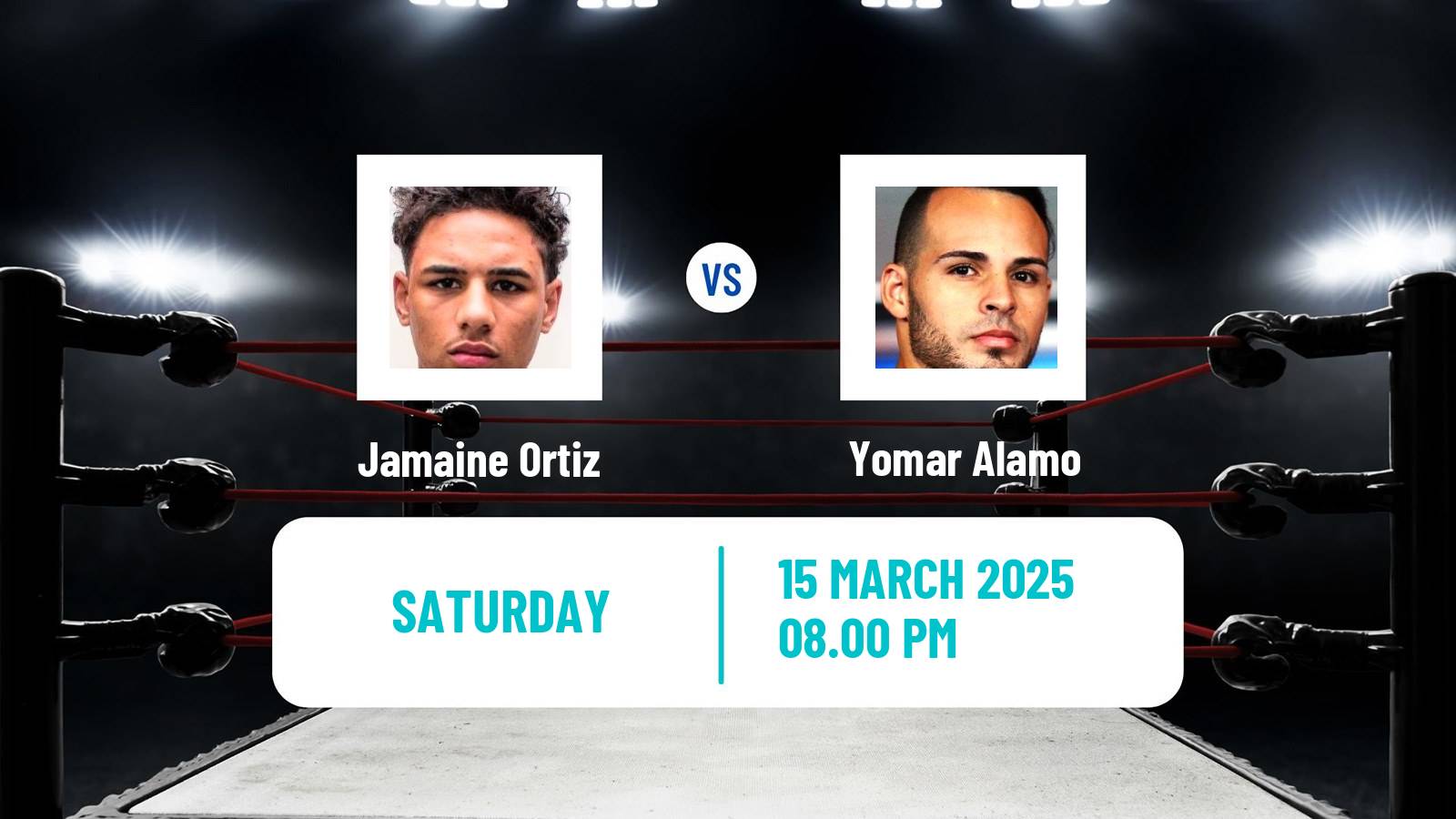 Boxing Super Lightweight Others Matches Men Jamaine Ortiz - Yomar Alamo