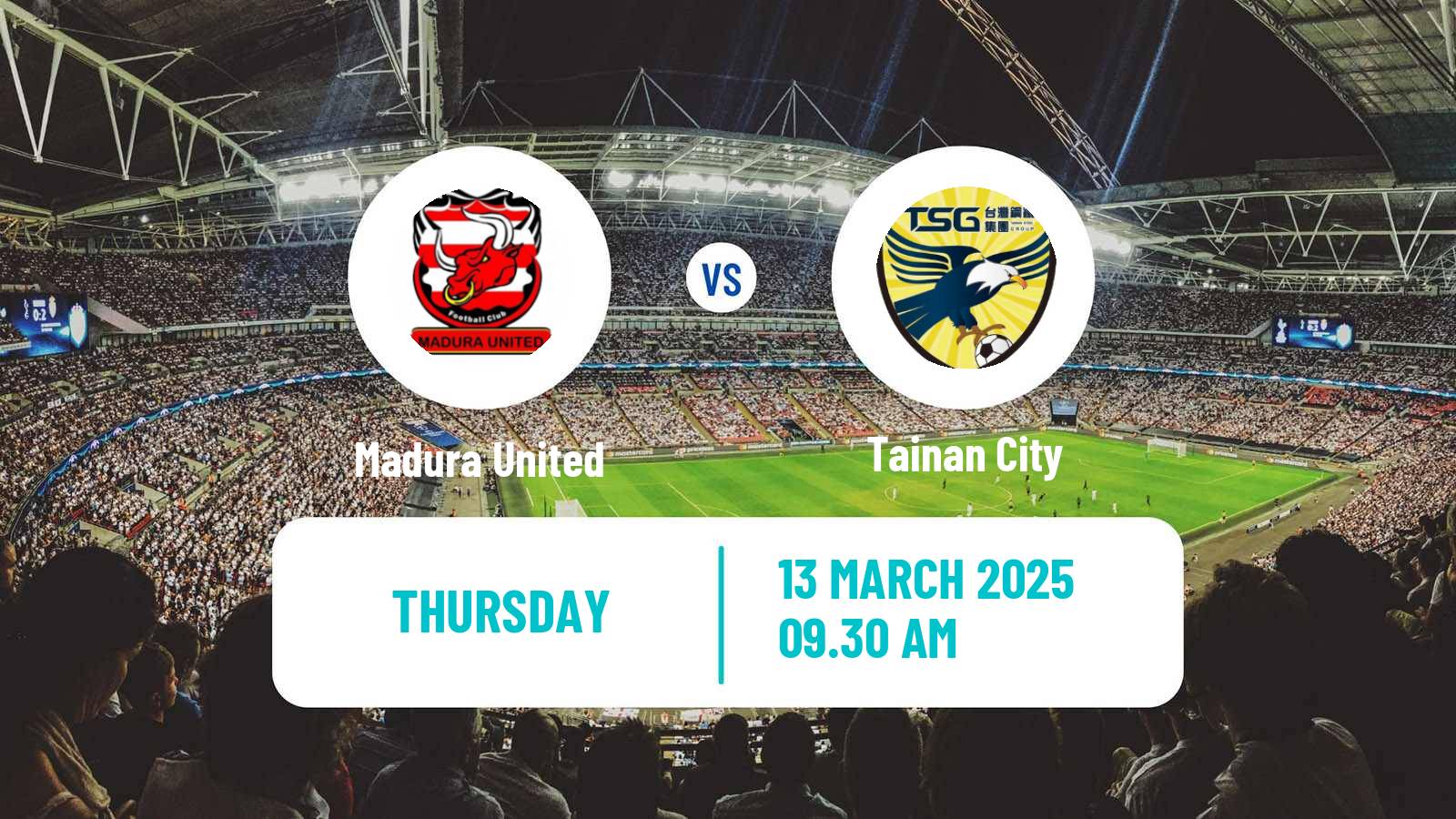 Soccer AFC Challenge League Madura United - Tainan City