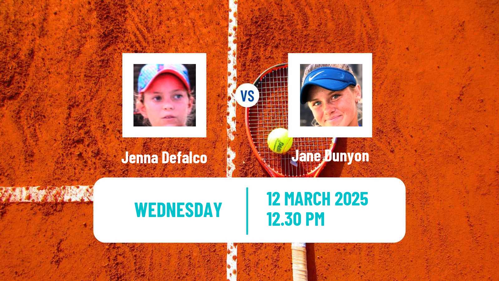 Tennis ITF W15 Montreal Women Jenna Defalco - Jane Dunyon