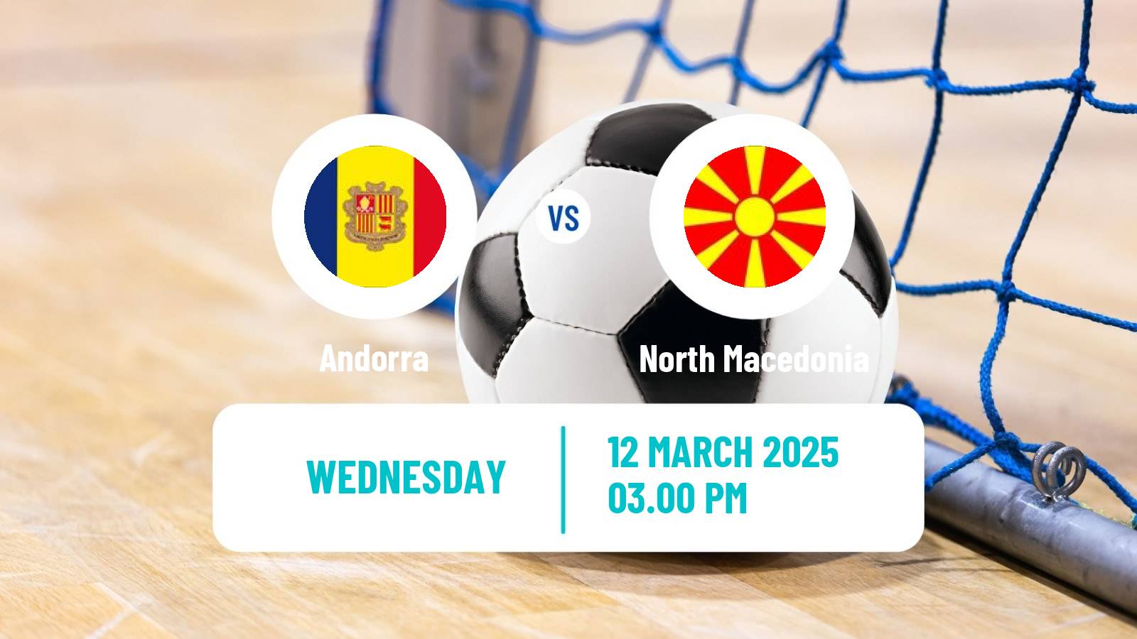 Futsal UEFA Futsal Euro Andorra - North Macedonia