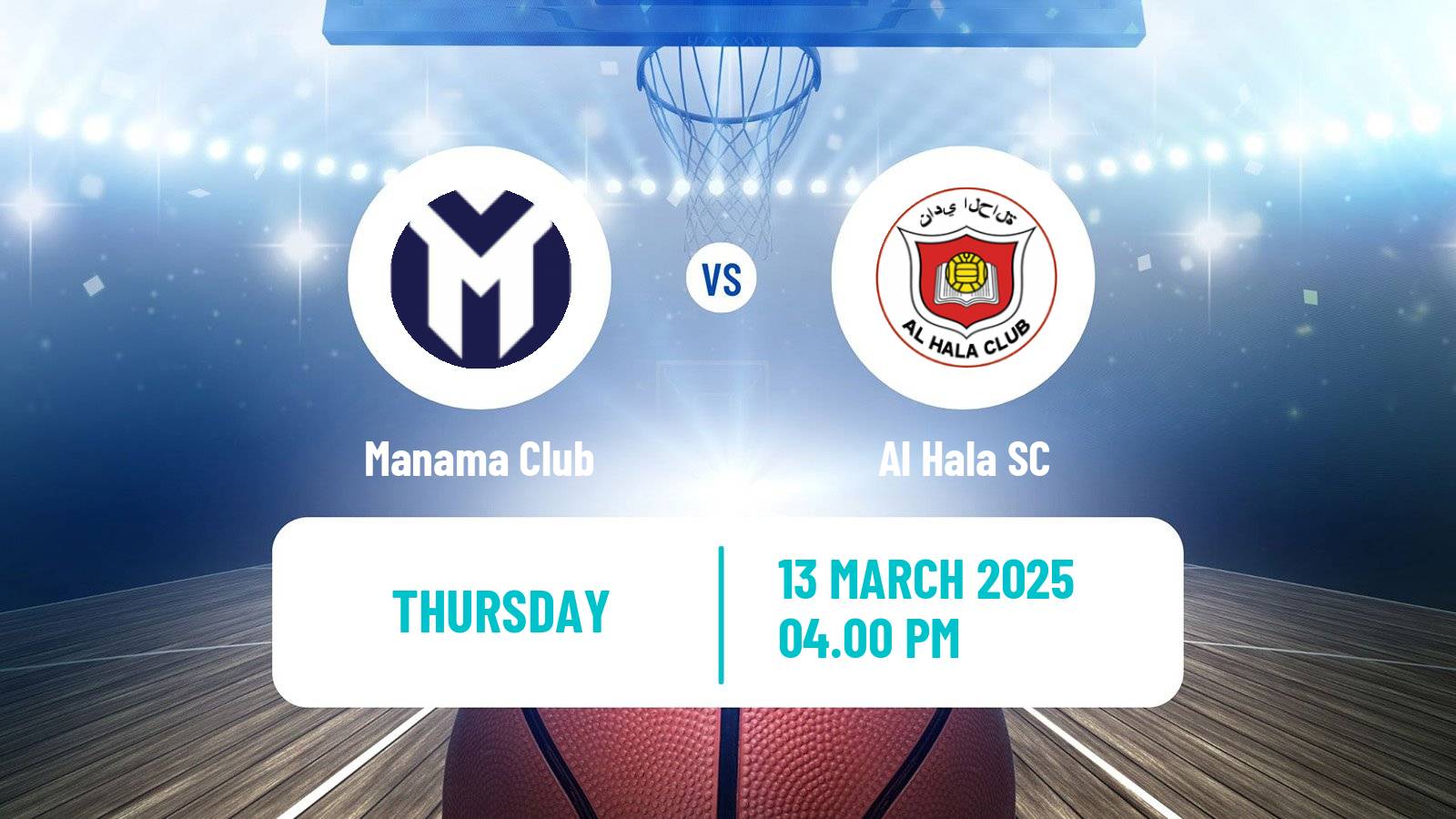 Basketball Bahraini Premier League Basketball Manama Club - Al Hala