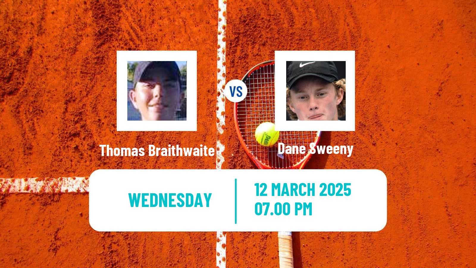 Tennis ITF M25 Mildura Men Thomas Braithwaite - Dane Sweeny