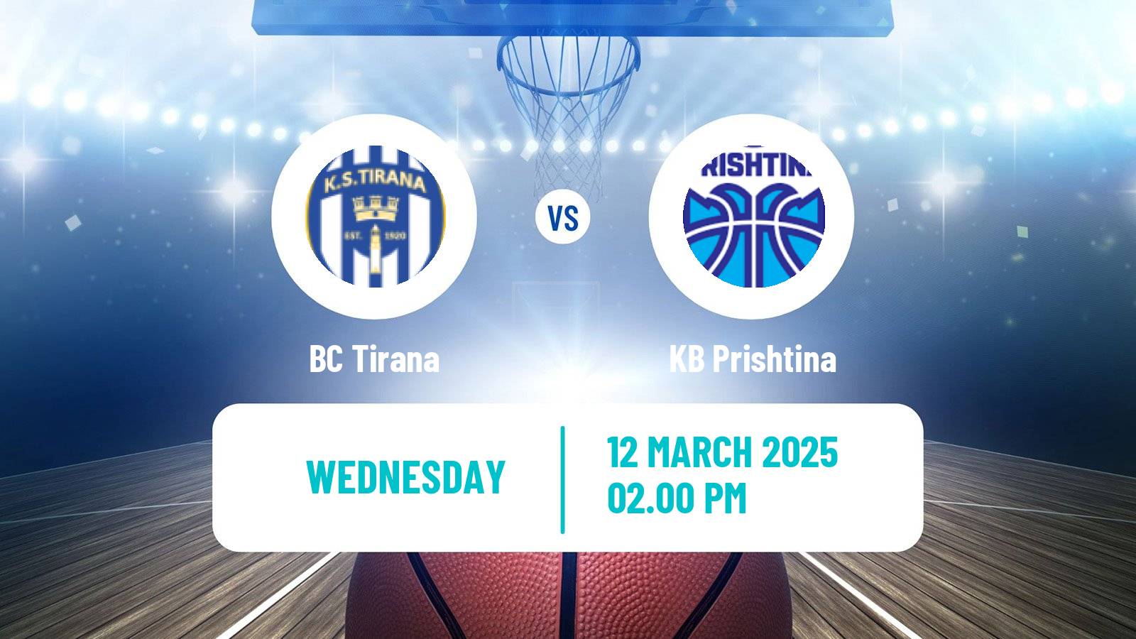 Basketball Liga Unike Basketball Tirana - Prishtina